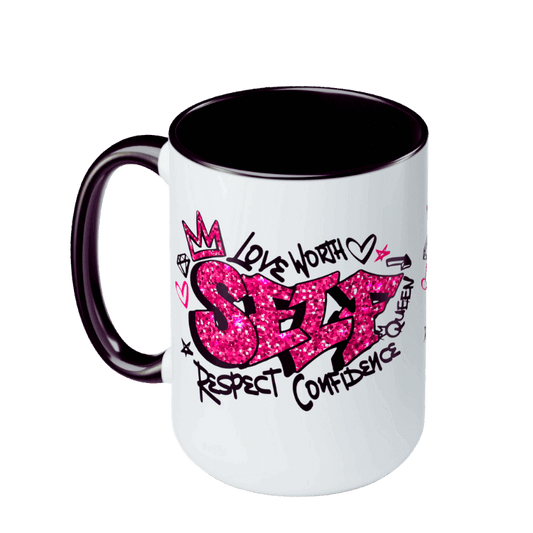 Self-Love Coffee Mugs, 15oz | Positive Affirmation Cup, Brand63