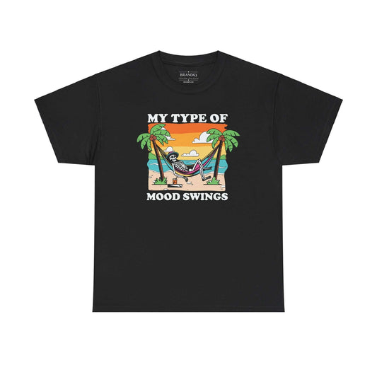 Skeleton Mood Swings Halloween T-Shirt, Brand63