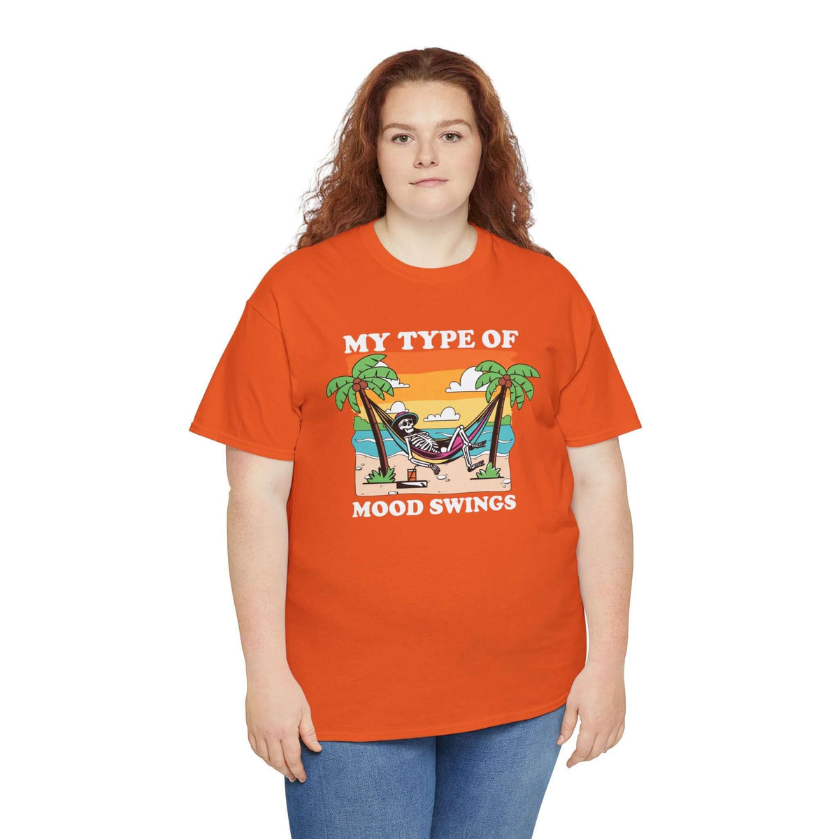 Skeleton Mood Swings Halloween T-Shirt, Brand63