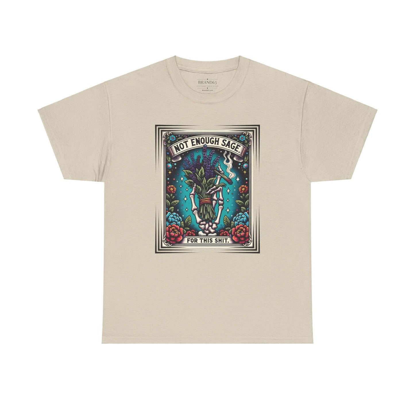 Snarky Sage Cotton Tee, Brand63