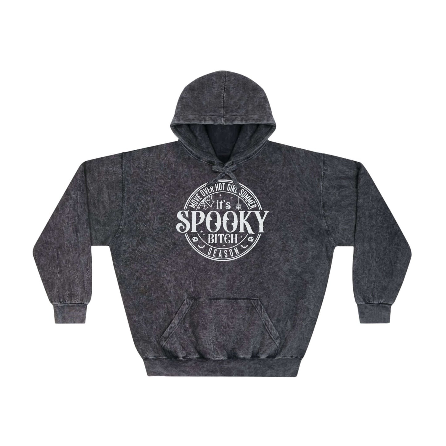 Spooky Bitch Season Hoodie | Mineral Wash Hoodie, Brand63