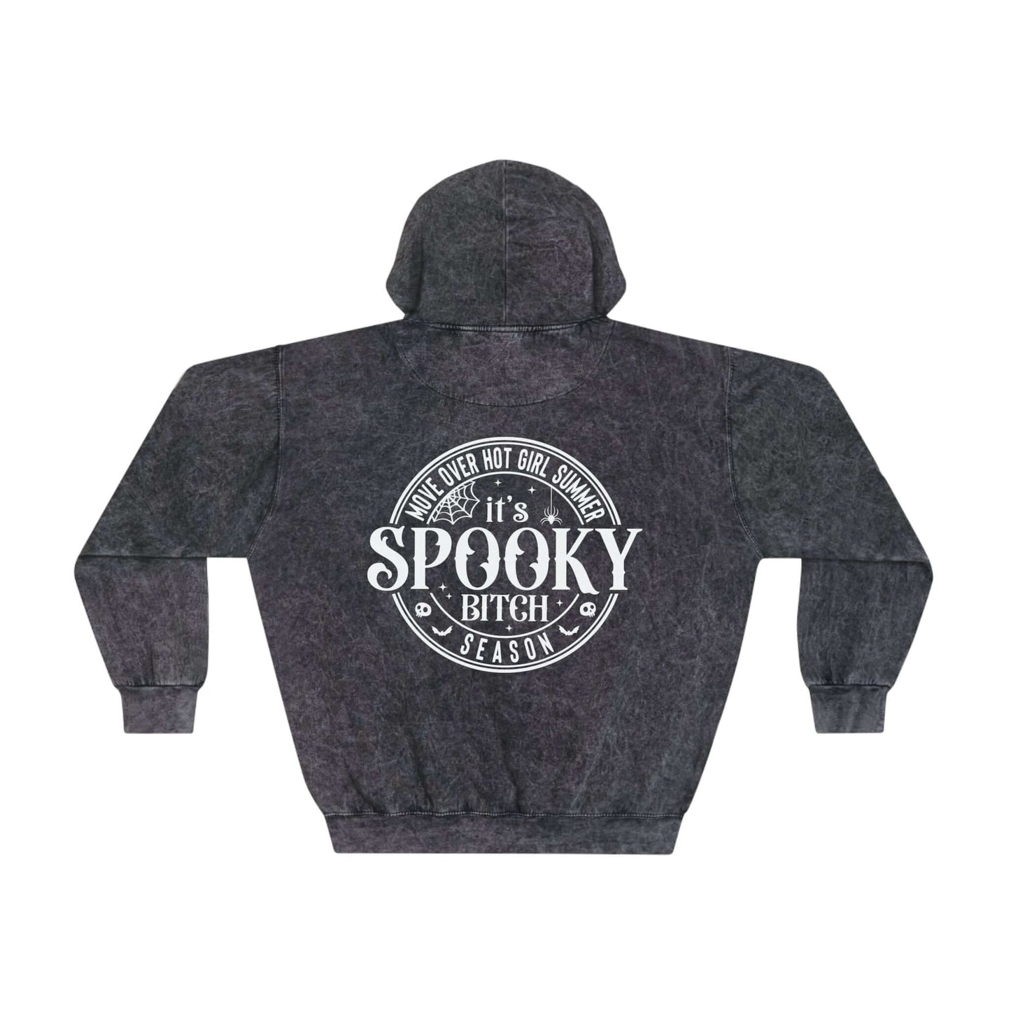 Spooky Bitch Season Hoodie | Mineral Wash Hoodie, Brand63