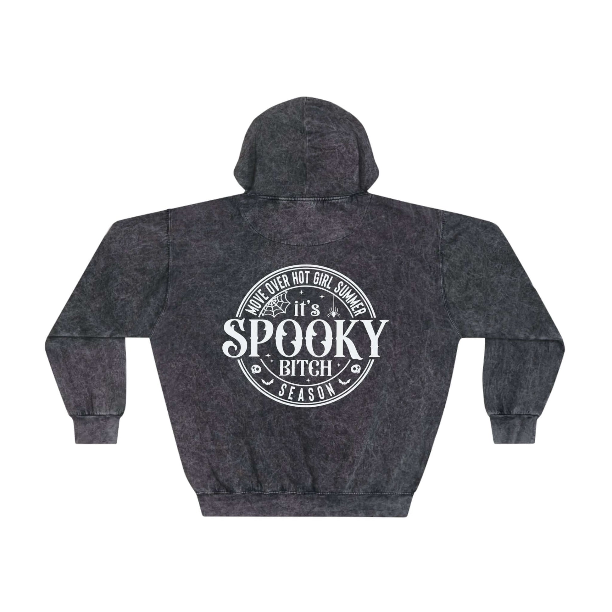 Spooky Bitch Season Hoodie | Mineral Wash Hoodie, Brand63