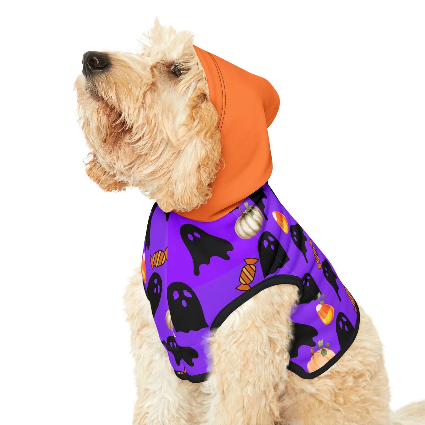 Spooky Halloween Pet Hoodie for Cats & Dogs| Perfect for Trick-or-Treat Fun, Brand63