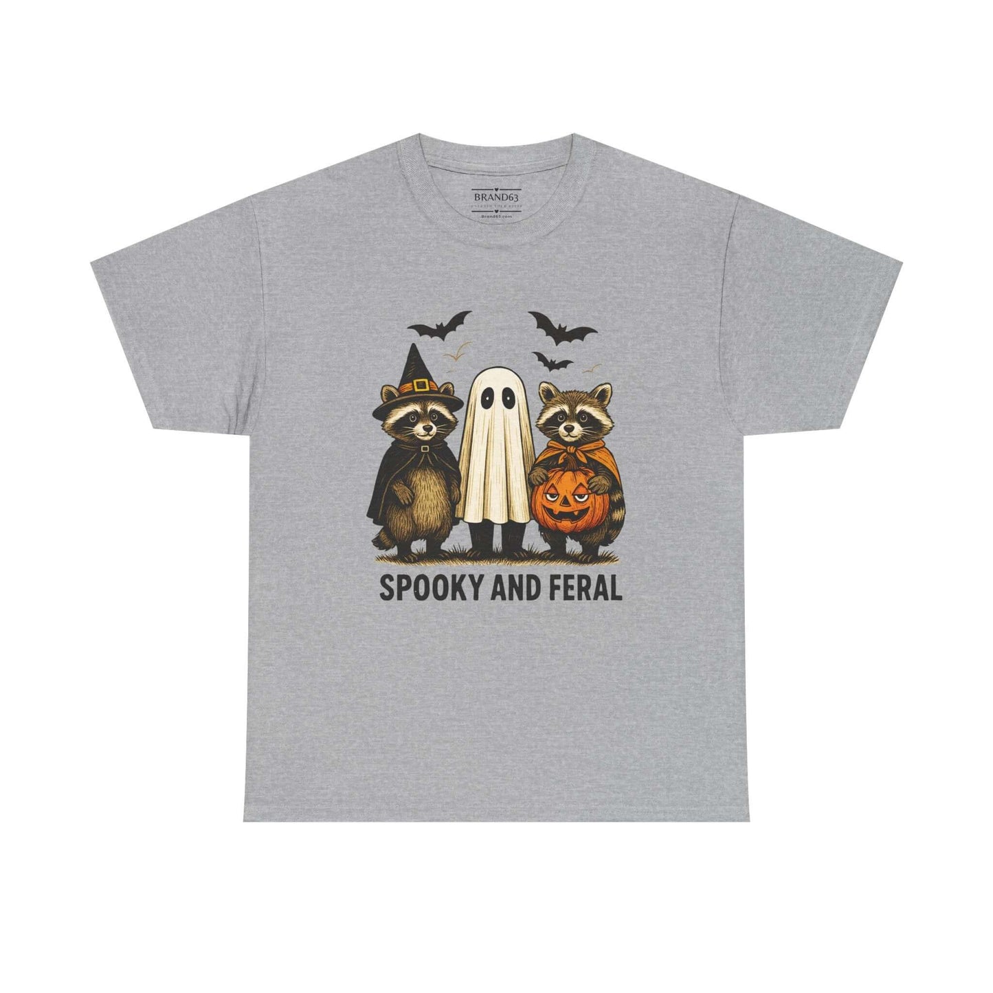 Spooky Halloween Raccoon Tee, Brand63
