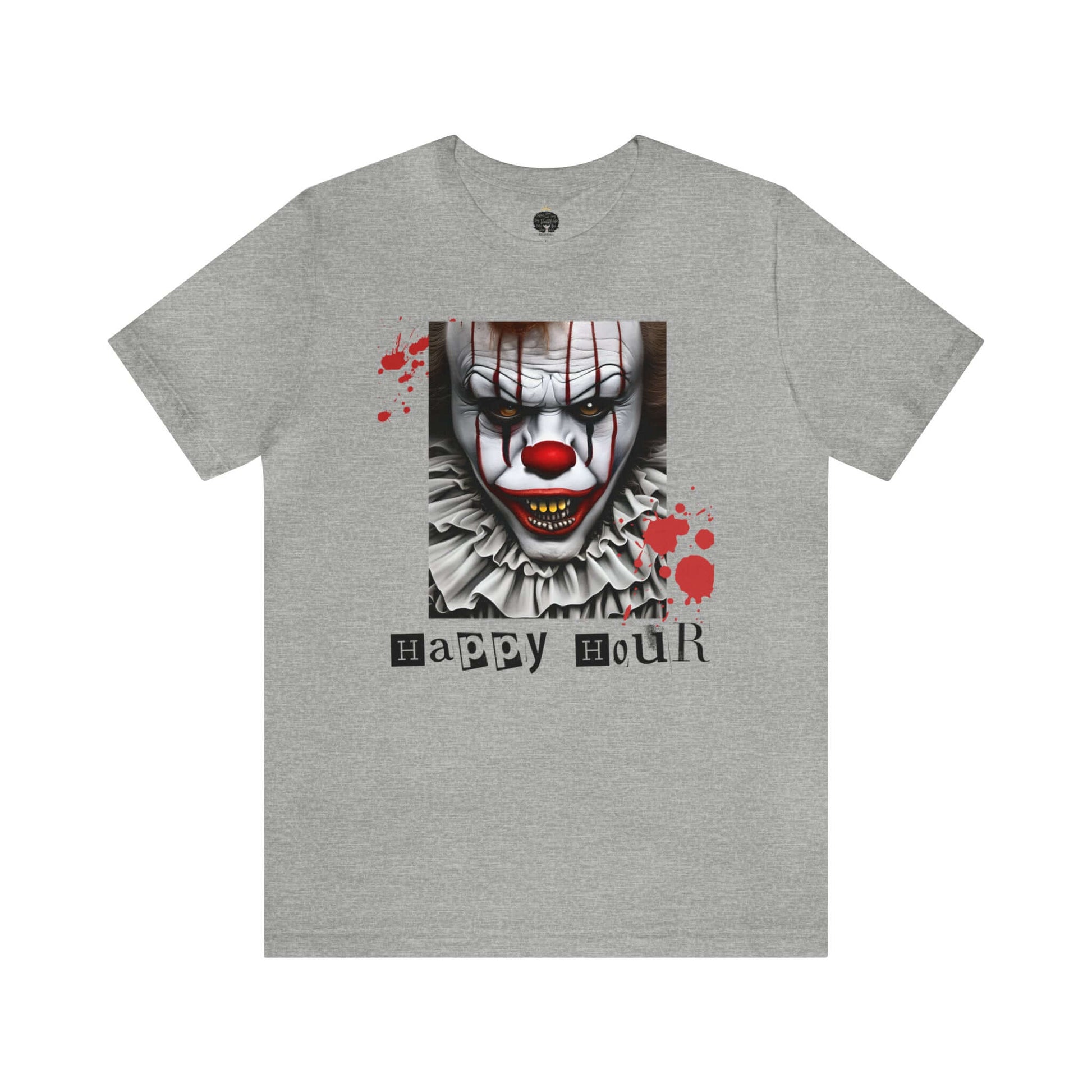 Spooky Season Ultimate Scary Clown Short Sleeve Tee, Brand63