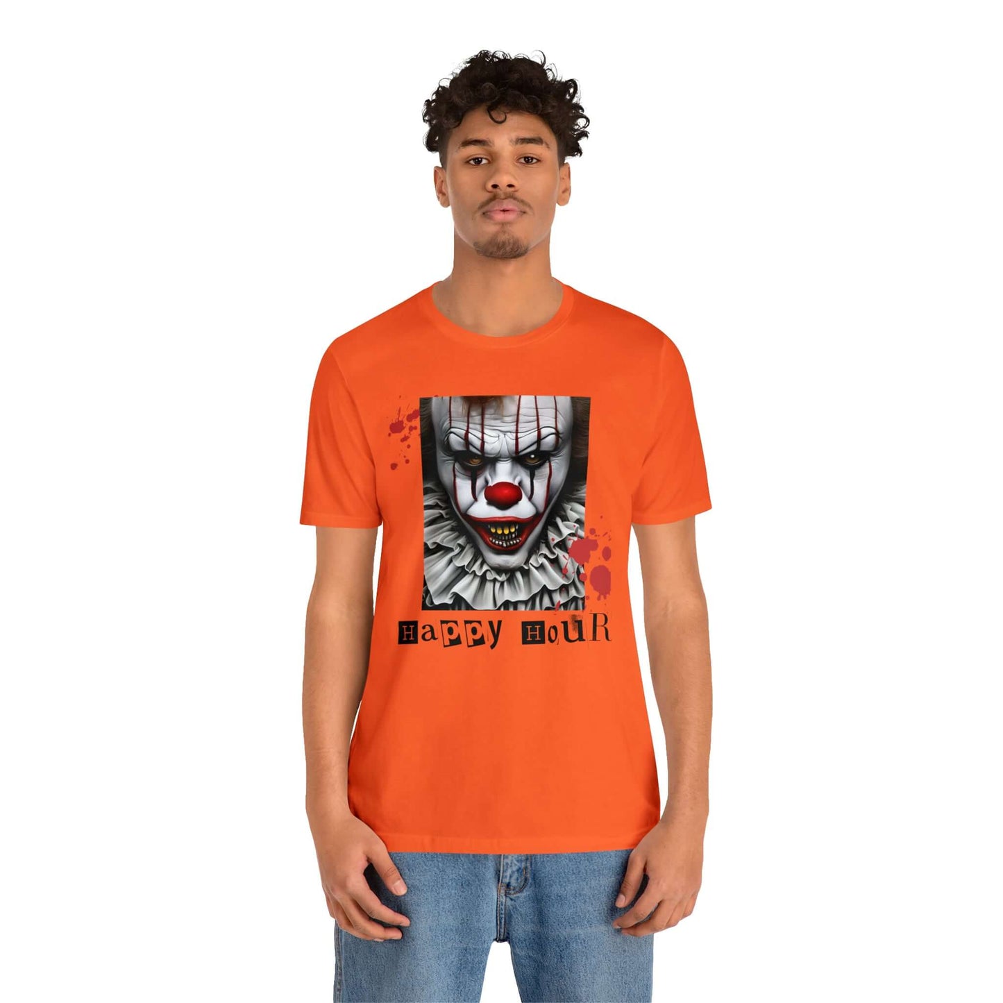 Spooky Season Ultimate Scary Clown Short Sleeve Tee, Brand63