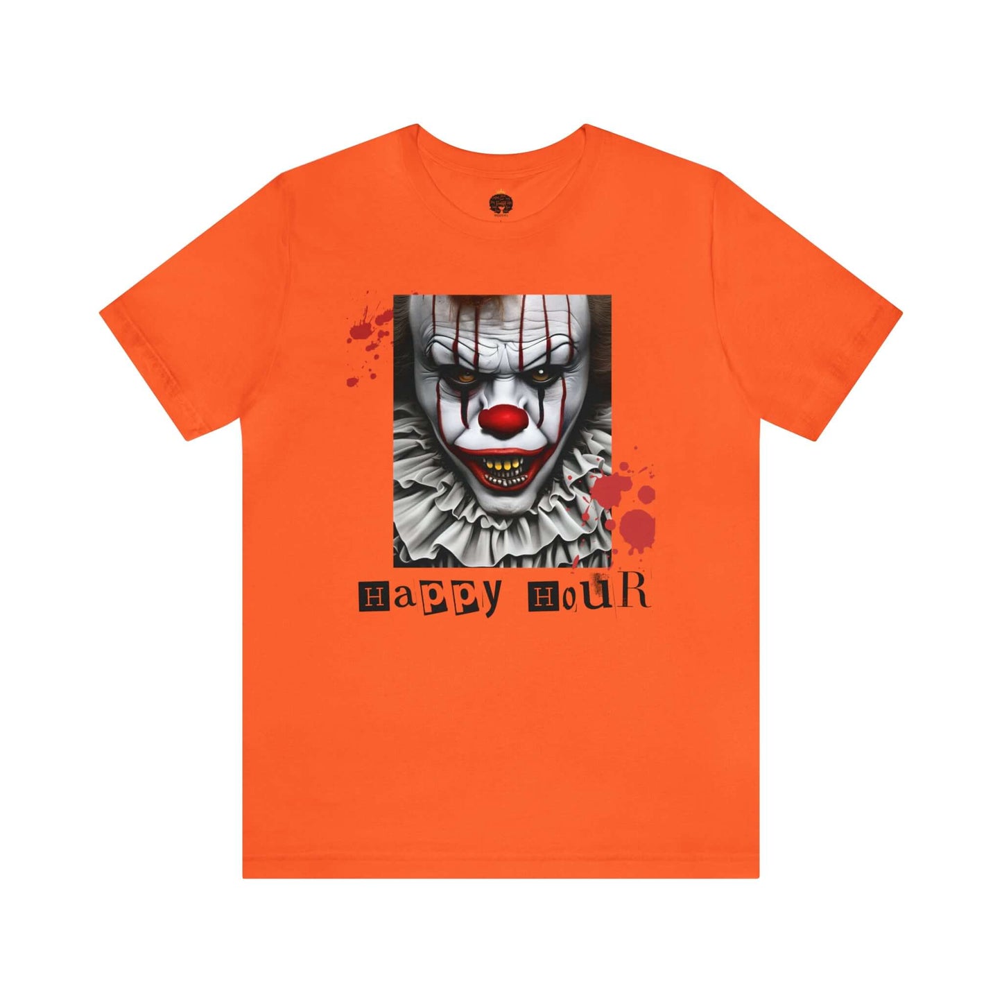 Spooky Season Ultimate Scary Clown Short Sleeve Tee, Brand63