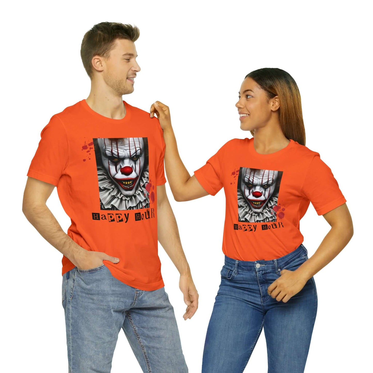 Spooky Season Ultimate Scary Clown Short Sleeve Tee, Brand63