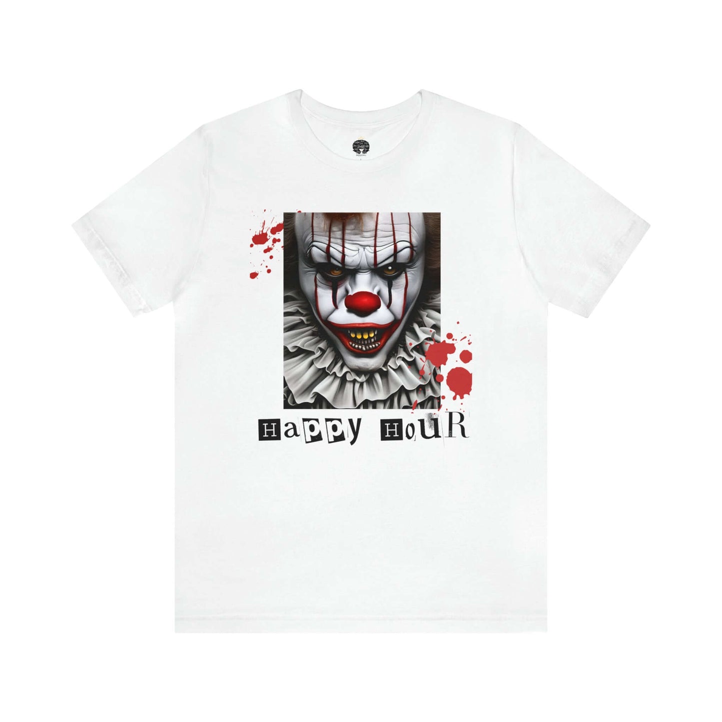 Spooky Season Ultimate Scary Clown Short Sleeve Tee, Brand63