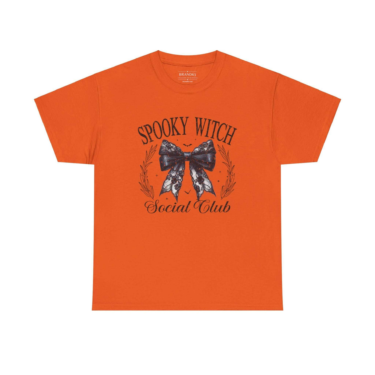 Spooky Witch Social Club Halloween T-Shirt, Brand63