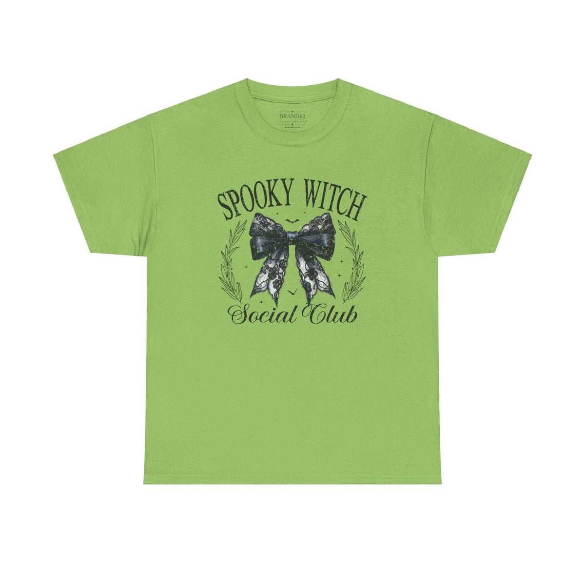Spooky Witch Social Club Halloween T-Shirt, Brand63