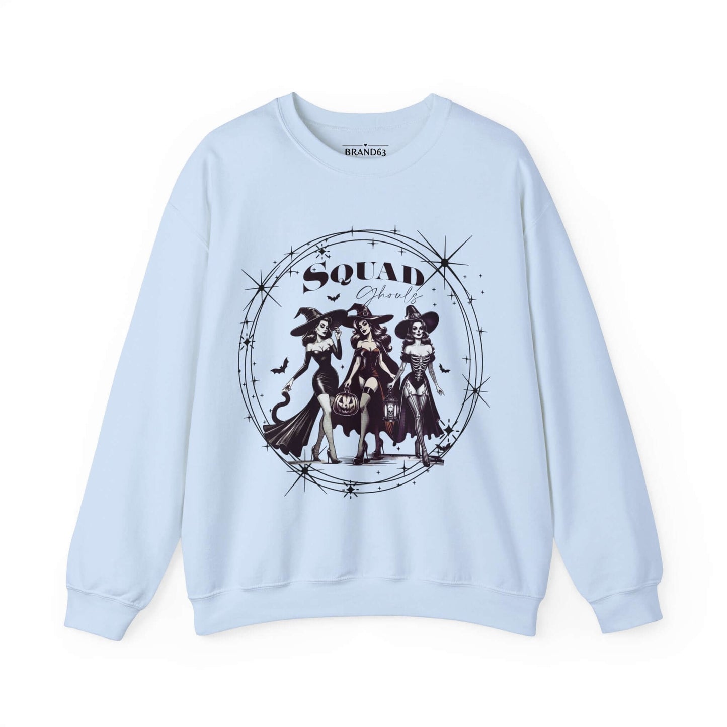 Squad Ghouls Witchy Halloween Sweatshirt, Brand63