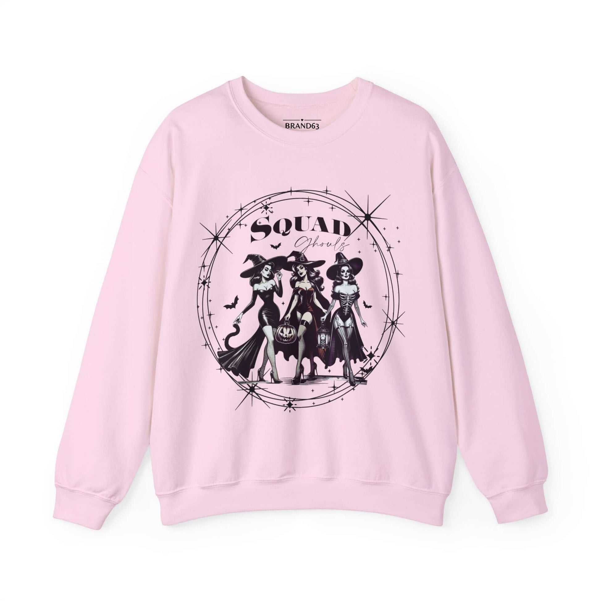 Squad Ghouls Witchy Halloween Sweatshirt, Brand63