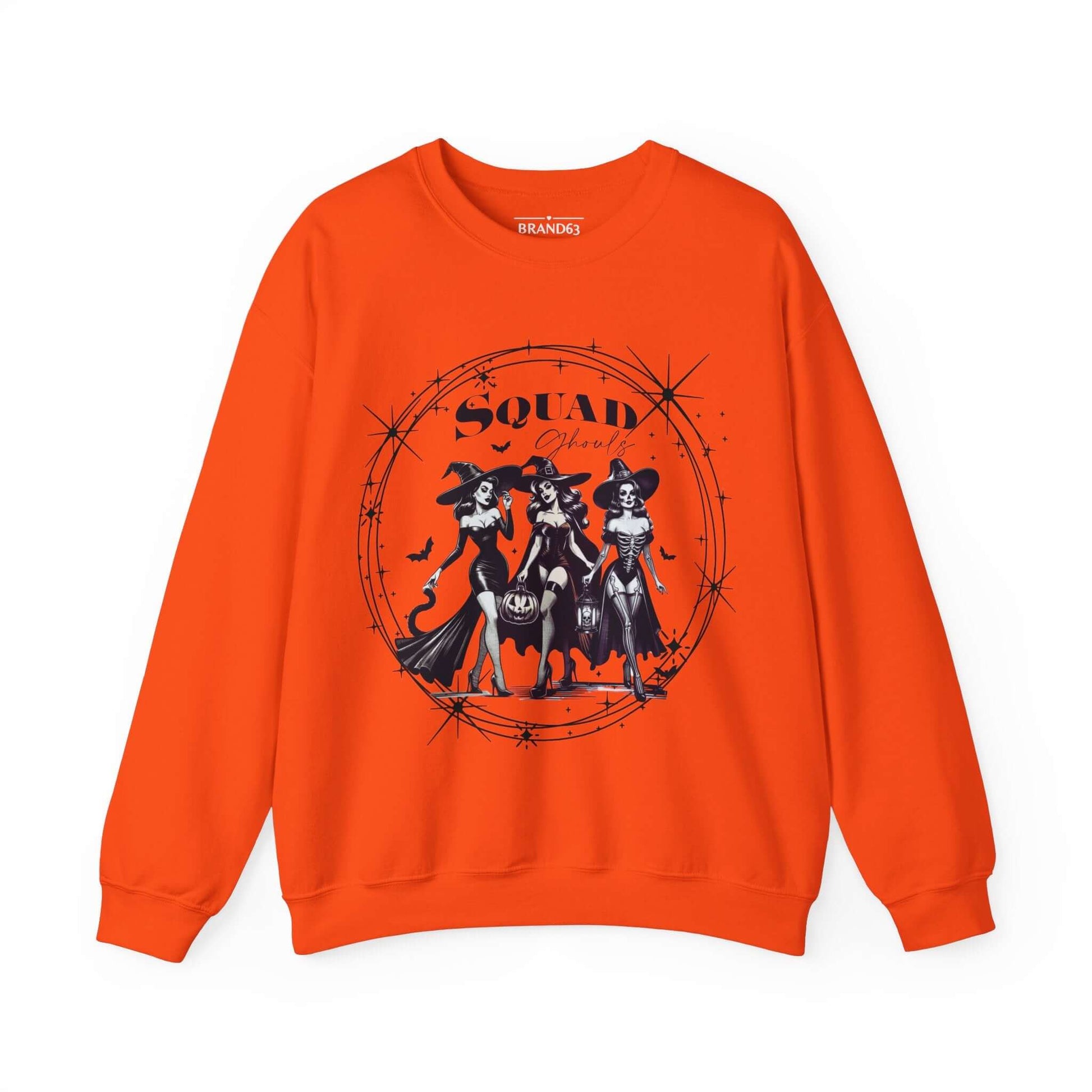 Squad Ghouls Witchy Halloween Sweatshirt, Brand63