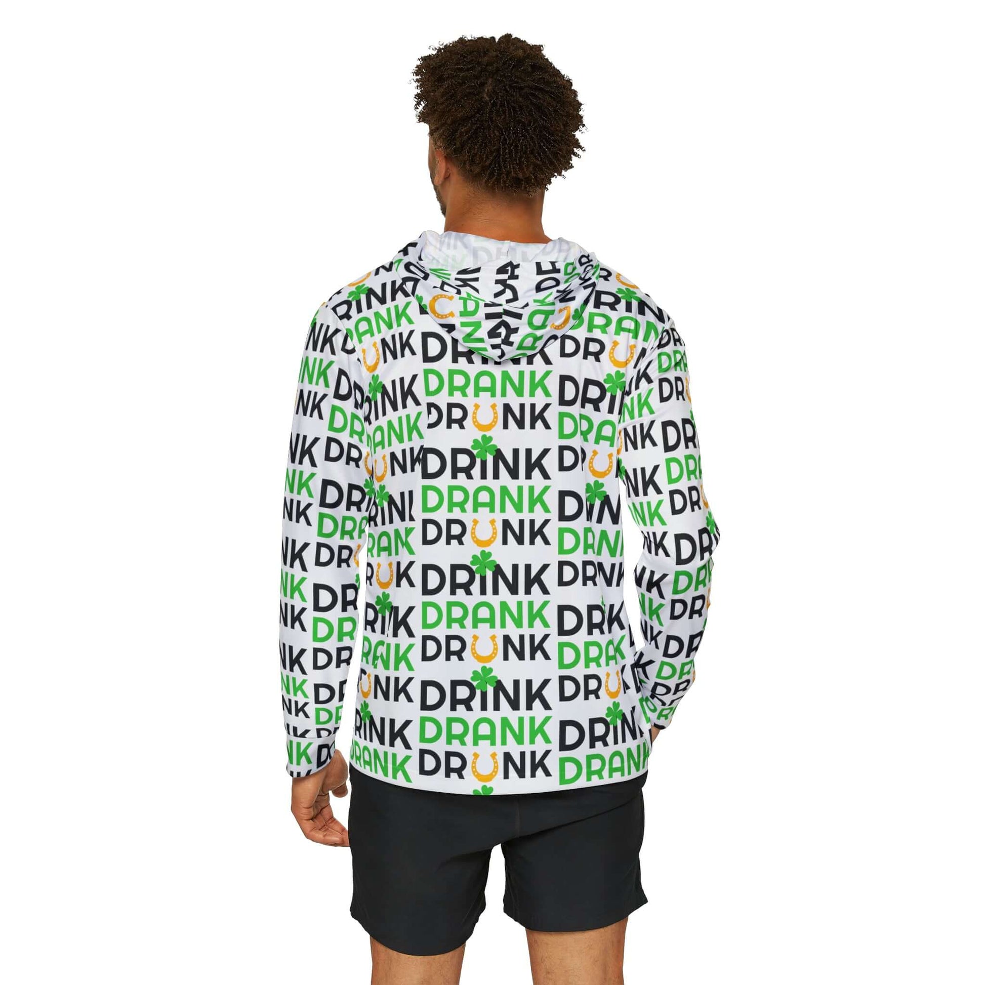 St. Patrick's Day Men's Sports Warmup Hoodie, Brand63