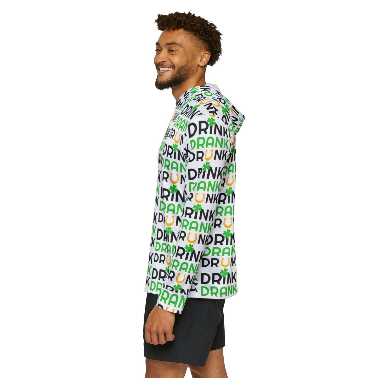 St. Patrick's Day Men's Sports Warmup Hoodie, Brand63