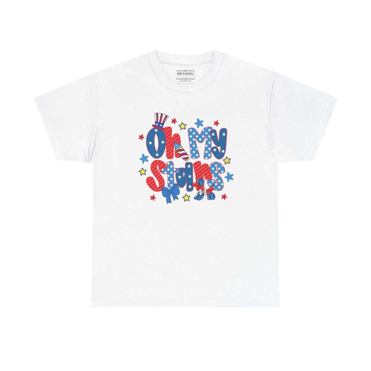 Stars 4th Of July Women's Tee, Brand63