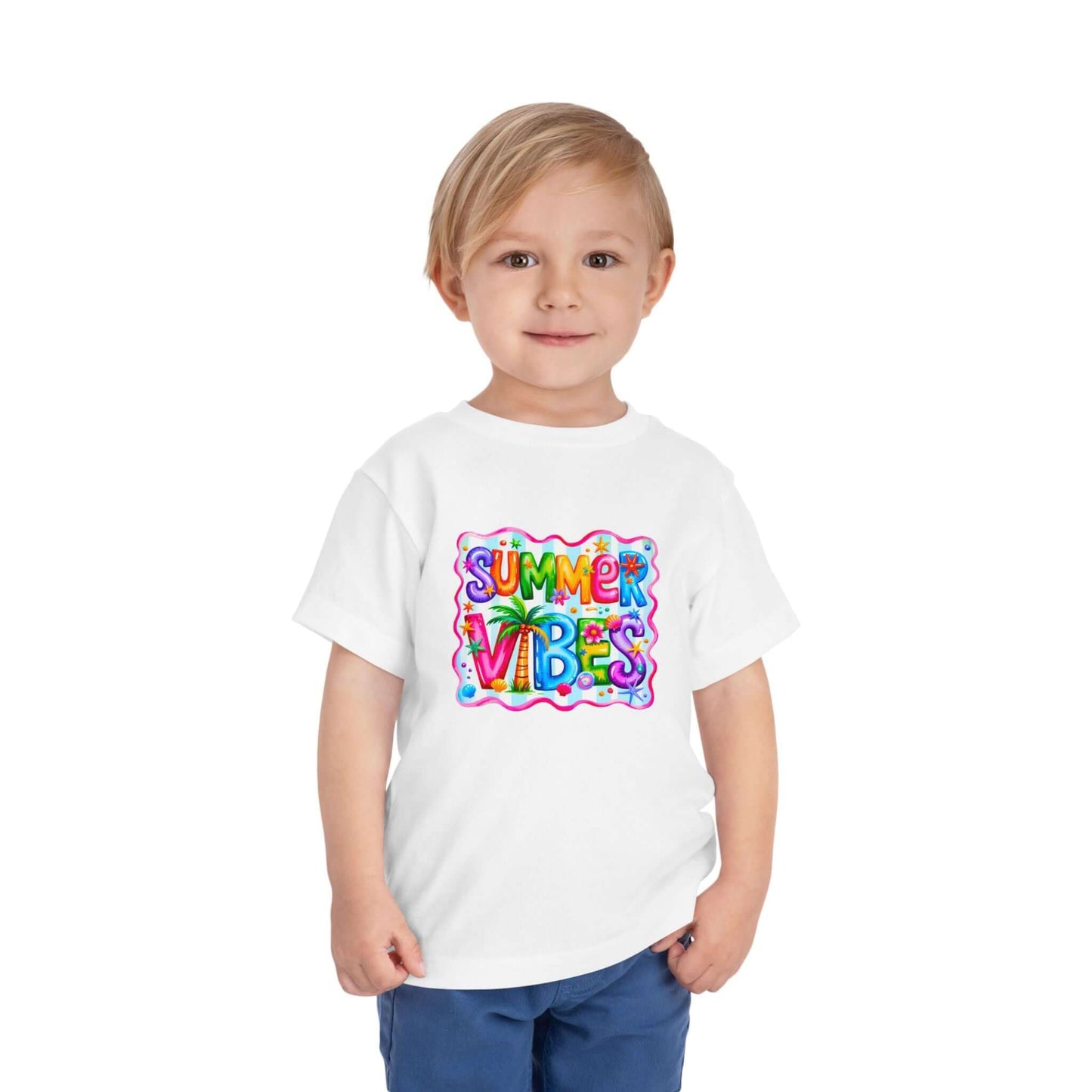 Summer Vibes Toddler Tee, Brand63, T-Shirts