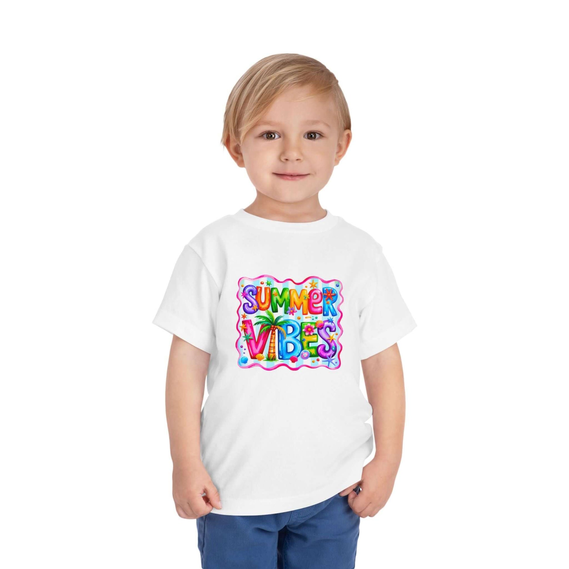 Summer Vibes Toddler Tee, Brand63, T-Shirts