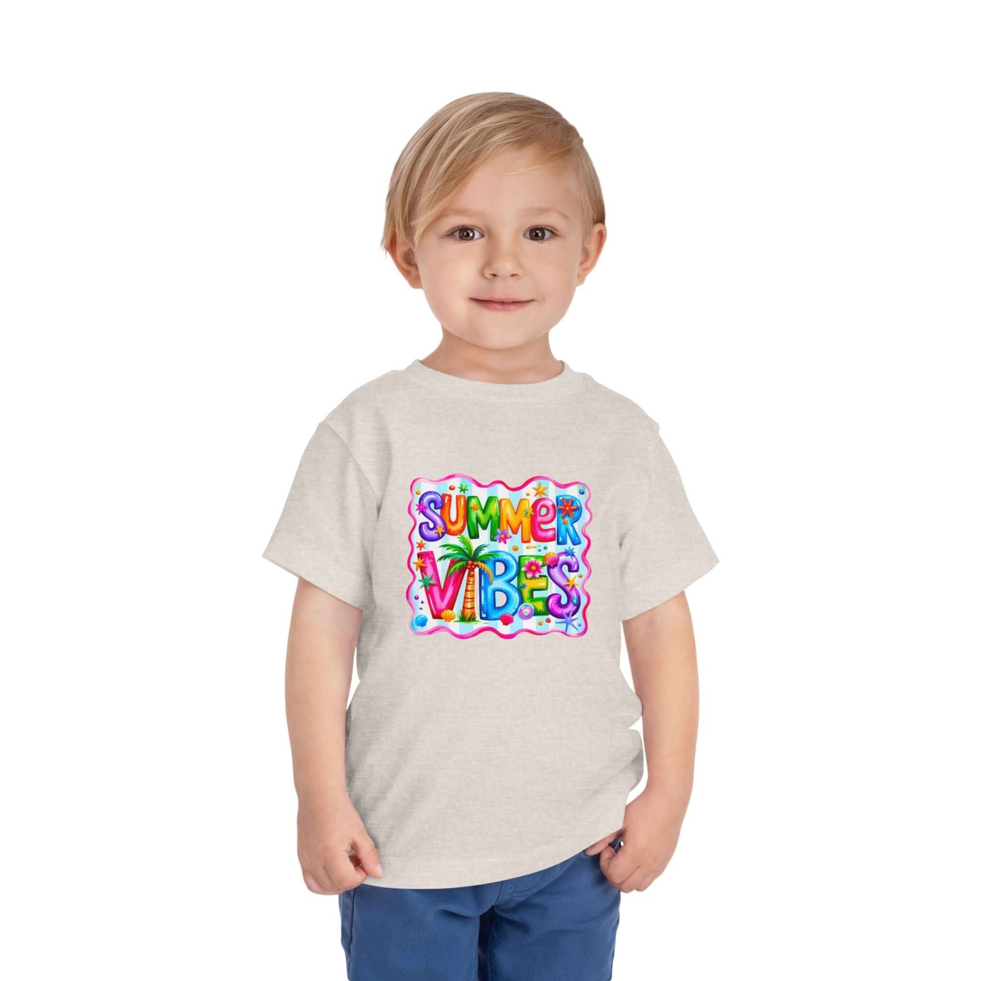 Summer Vibes Toddler Tee, Brand63, T-Shirts