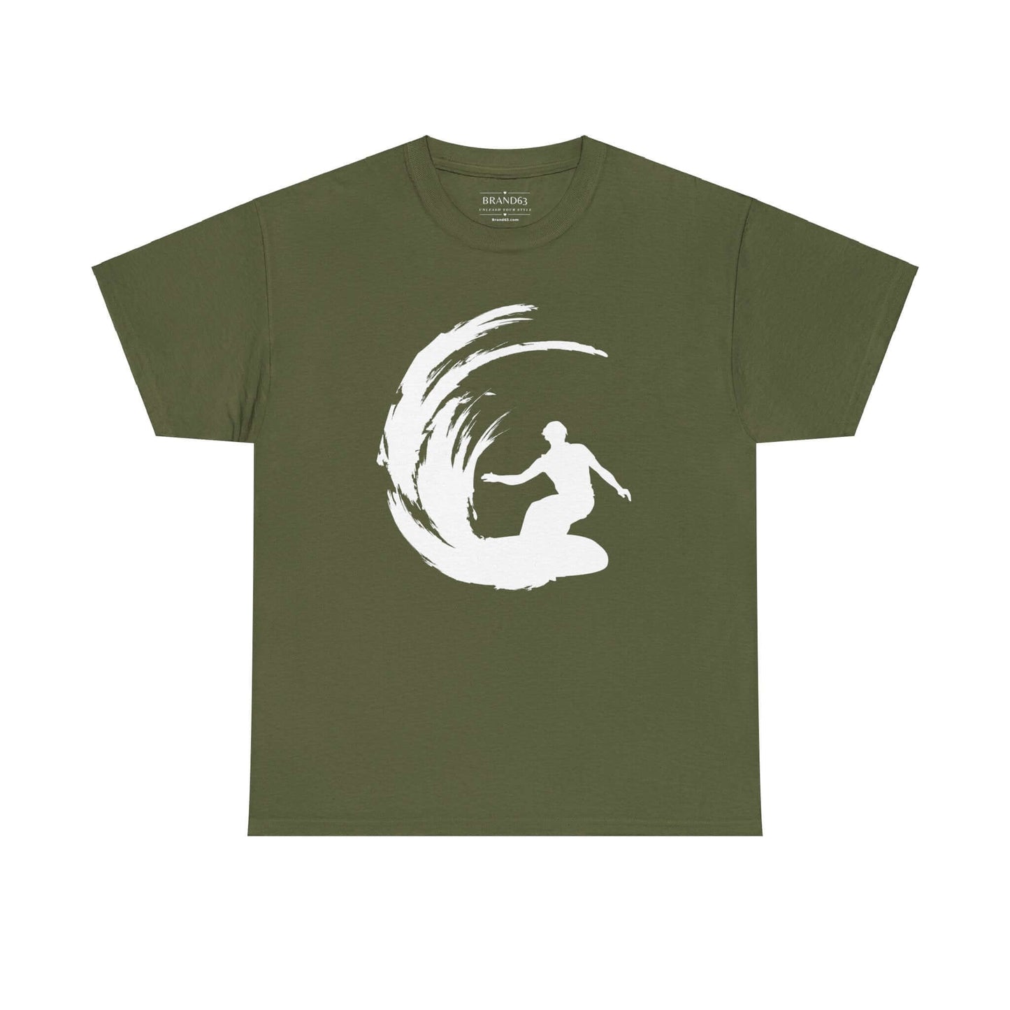 Surf's Up! Men's Cotton Tee, Brand63