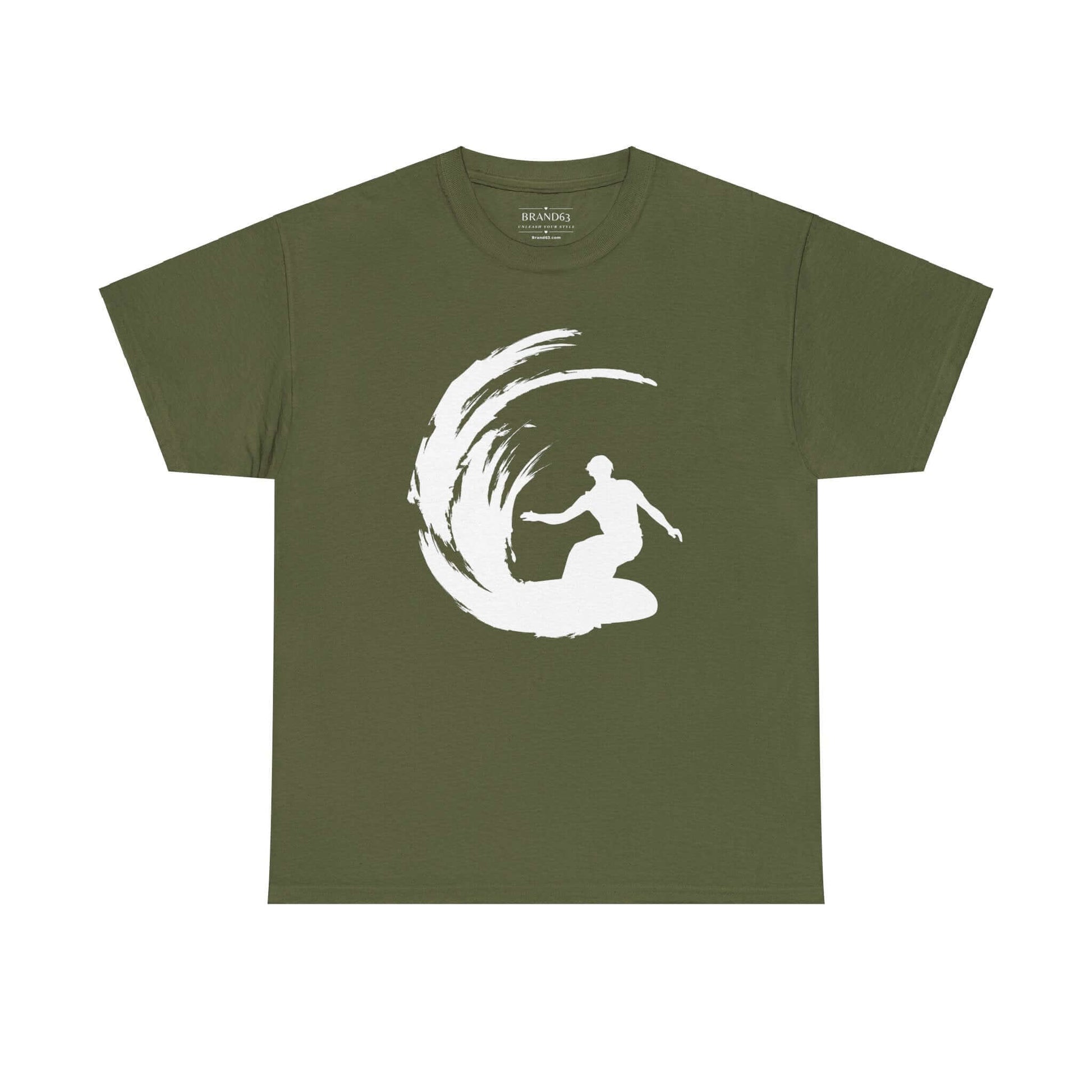 Surf's Up! Men's Cotton Tee, Brand63