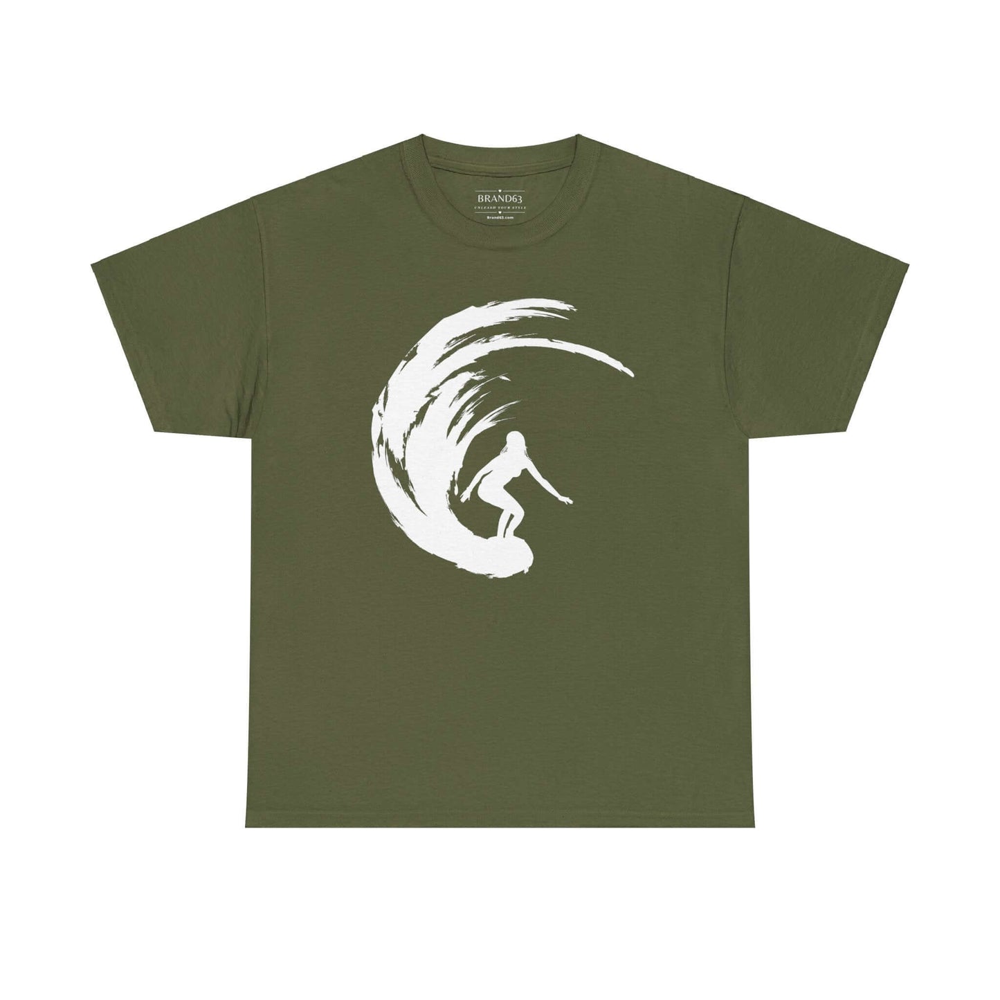 Surf's Up! Women's Cotton Tee, Brand63