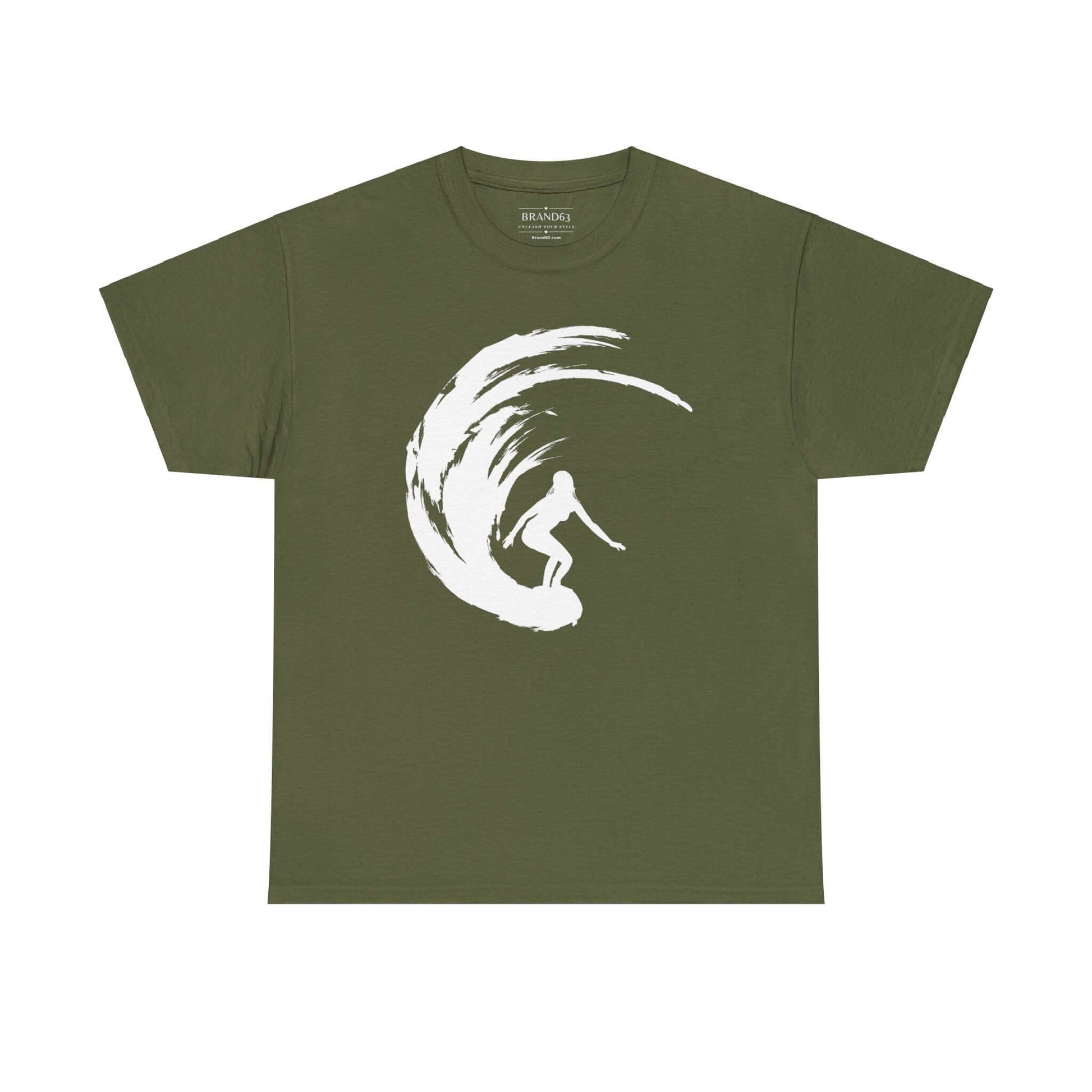 Surf's Up! Women's Cotton Tee, Brand63