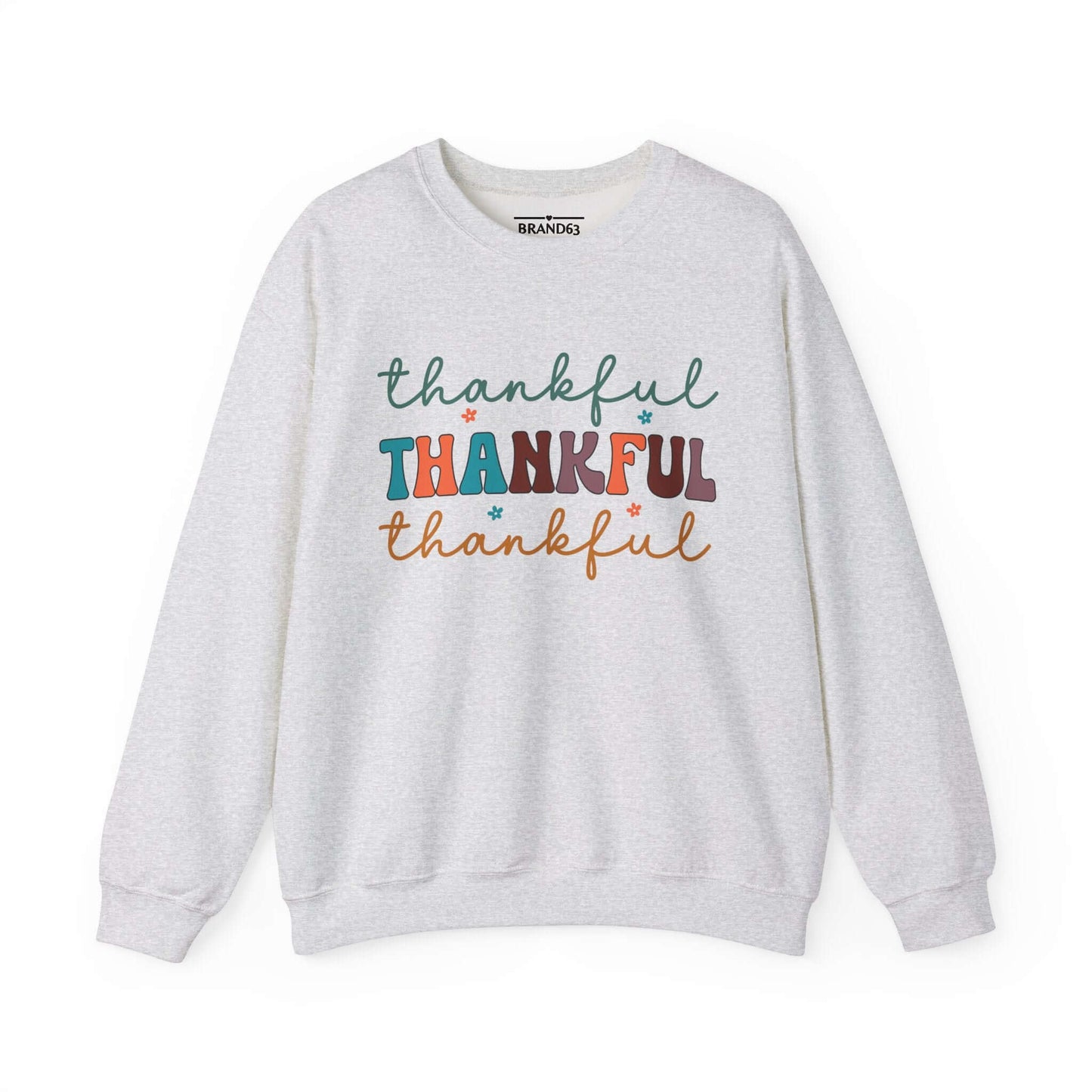 Thanksgiving Women's Sweatshirt | Thankful Cozy Stylish Fall Essential, Brand63