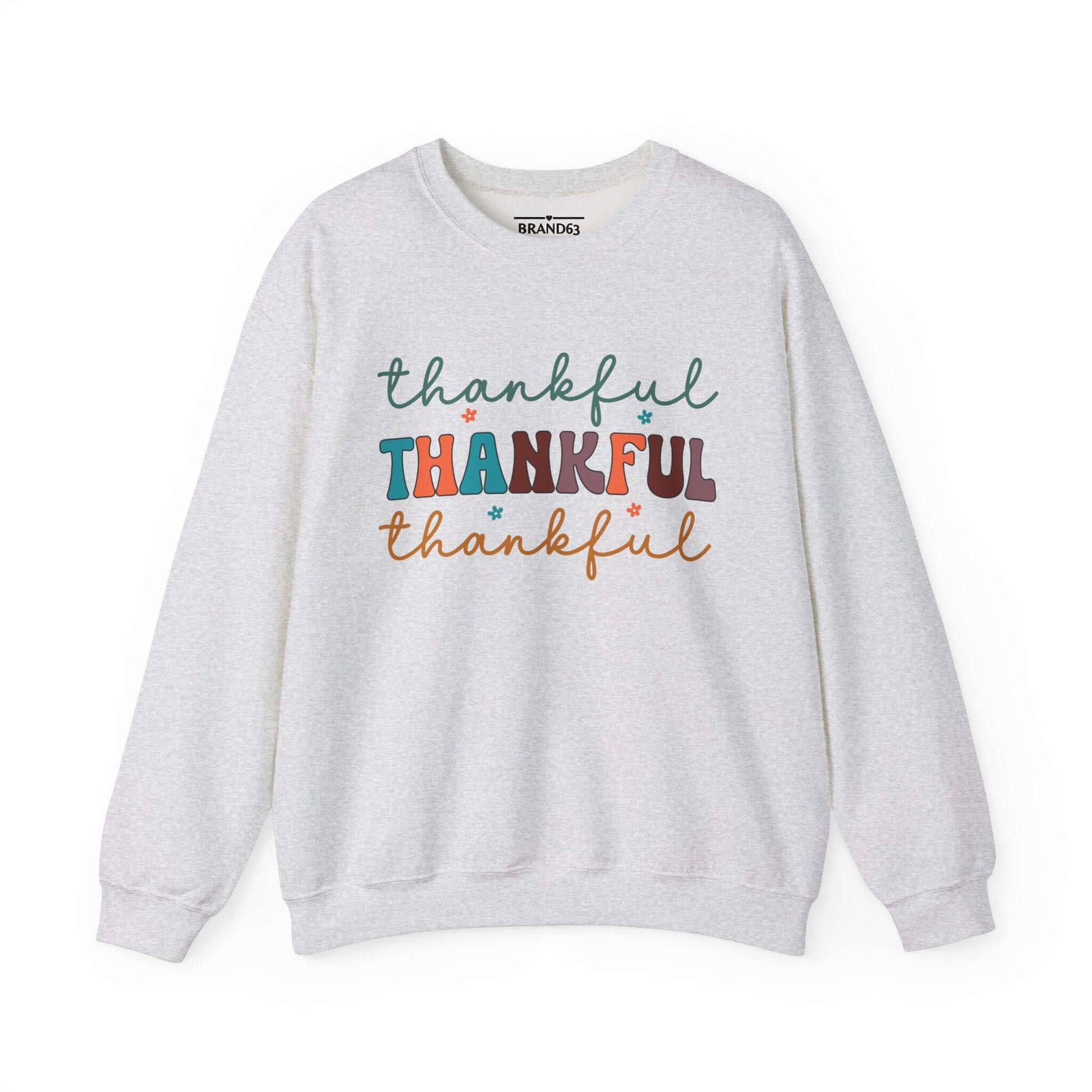 Thanksgiving Women's Sweatshirt | Thankful Cozy Stylish Fall Essential, Brand63