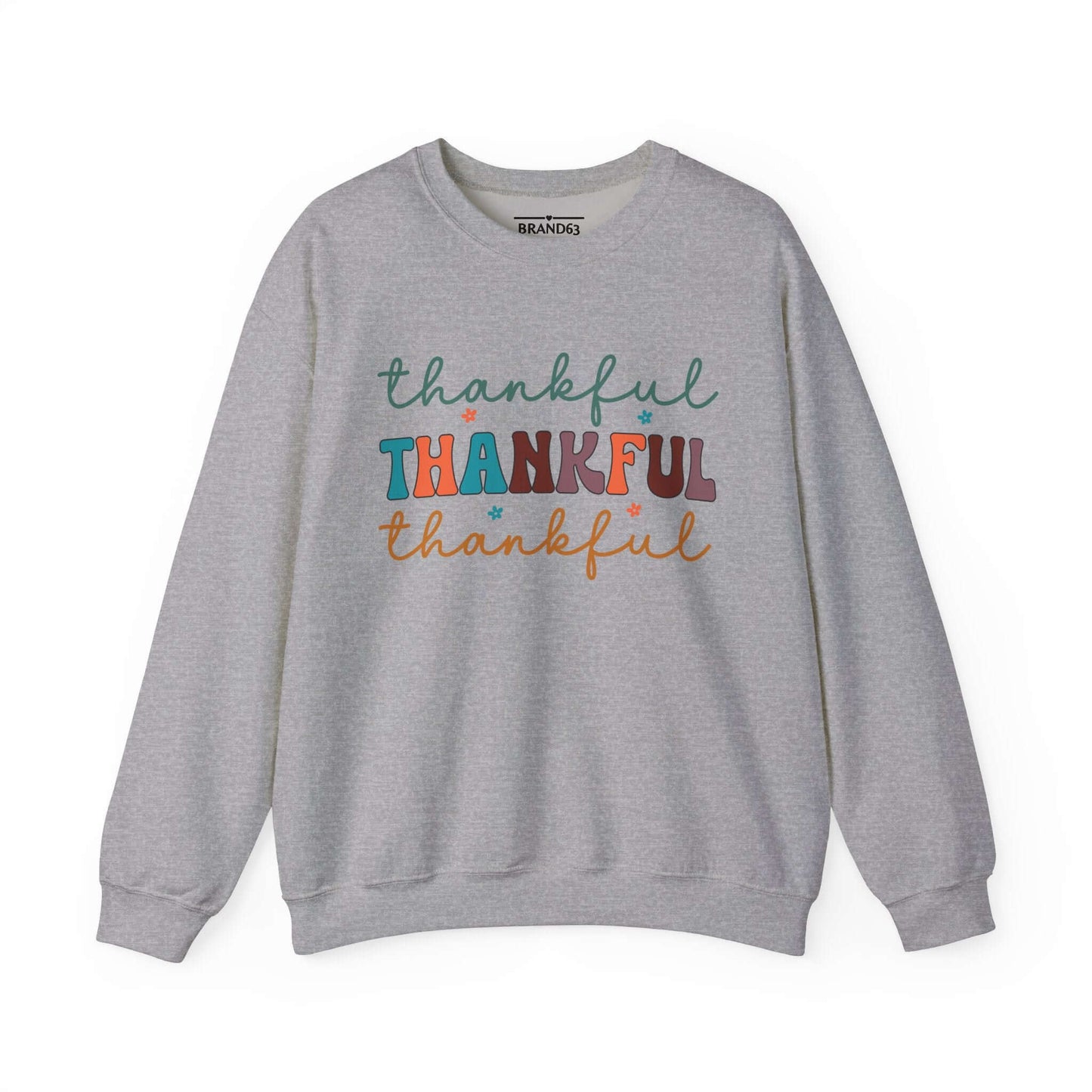 Thanksgiving Women's Sweatshirt | Thankful Cozy Stylish Fall Essential, Brand63