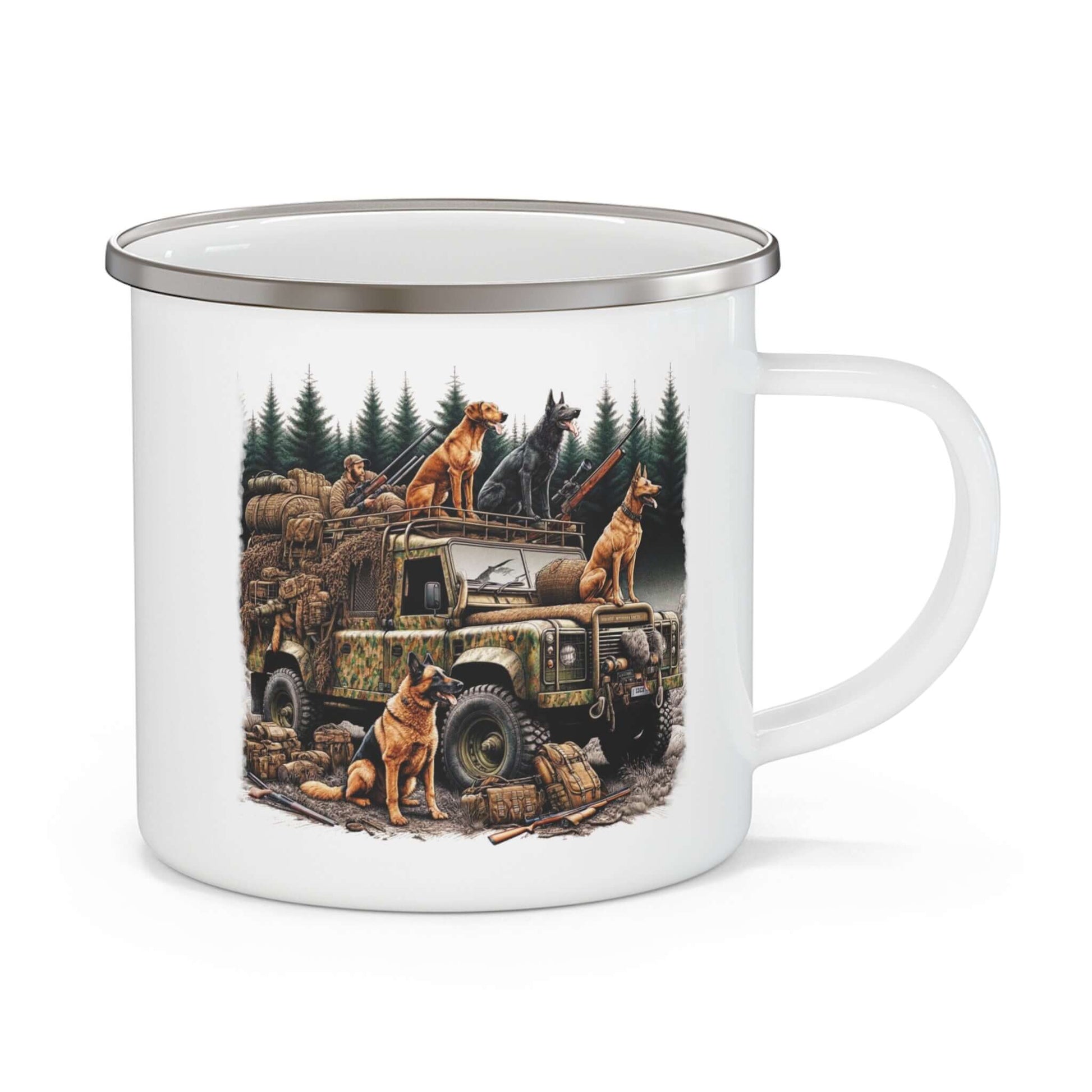 The Hunt Outdoor Adventure Camping Mug, Brand63