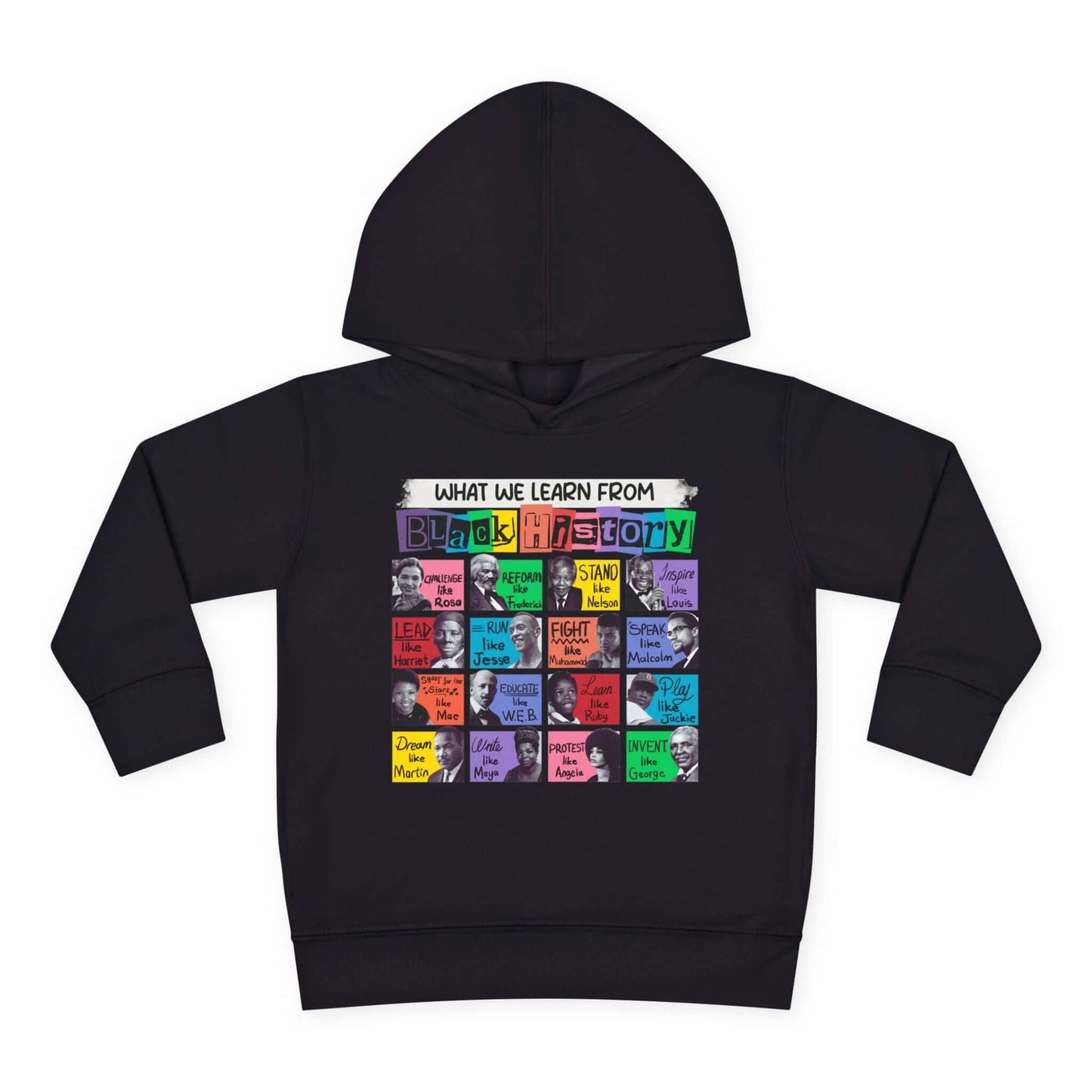 Toddler Black History Heritage Iconic Hoodie, Brand63