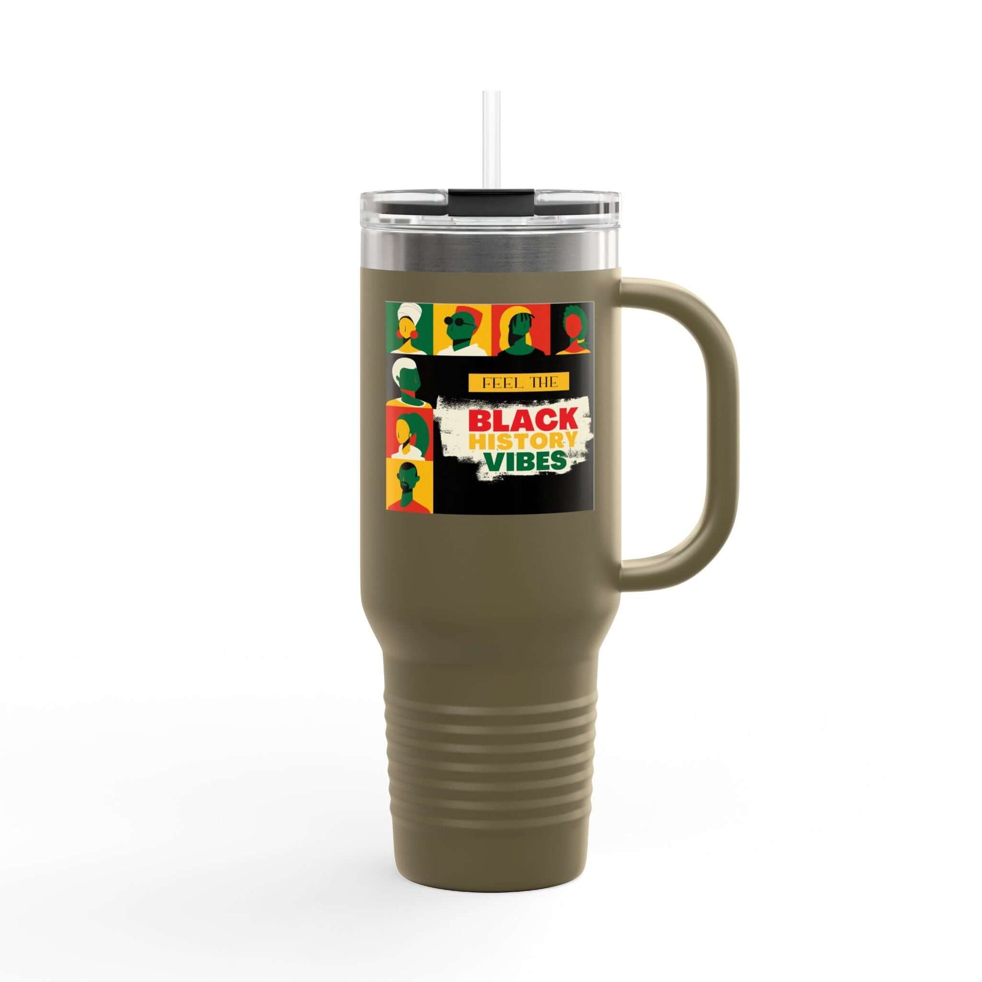 Travel Mug - Black History Month Black Culture Design, Brand63