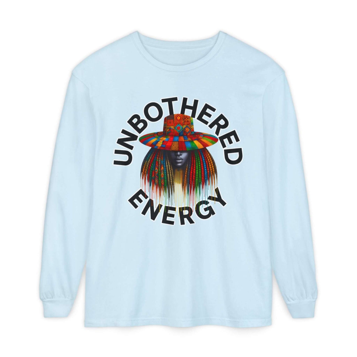 Unbothered Energy Long Sleeve T-Shirt, Brand63