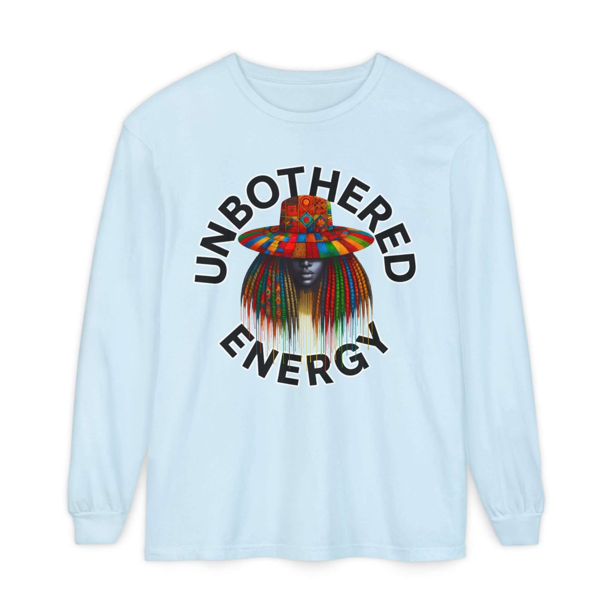 Unbothered Energy Long Sleeve T-Shirt, Brand63