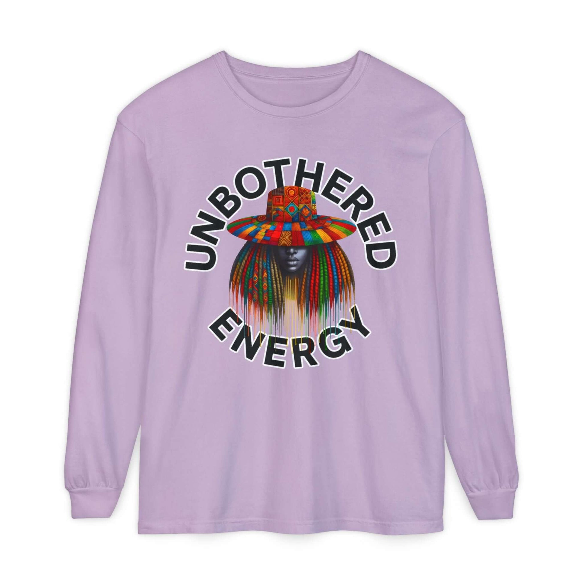 Unbothered Energy Long Sleeve T-Shirt, Brand63