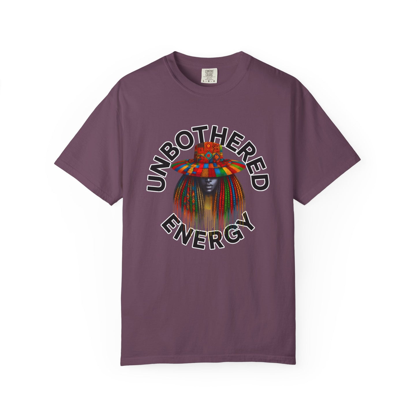 Unbothered Energy T-Shirt — Self Expression Graphic Tee, Brand63