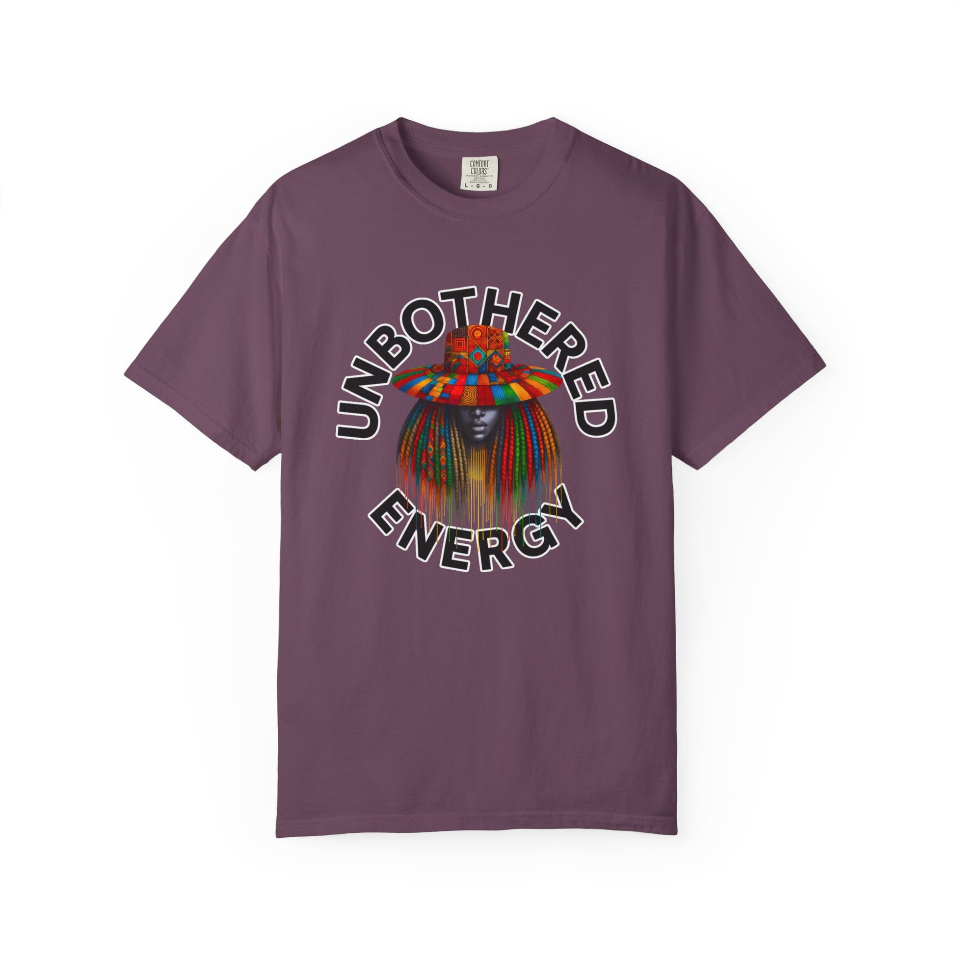 Unbothered Energy T-Shirt — Self Expression Graphic Tee, Brand63