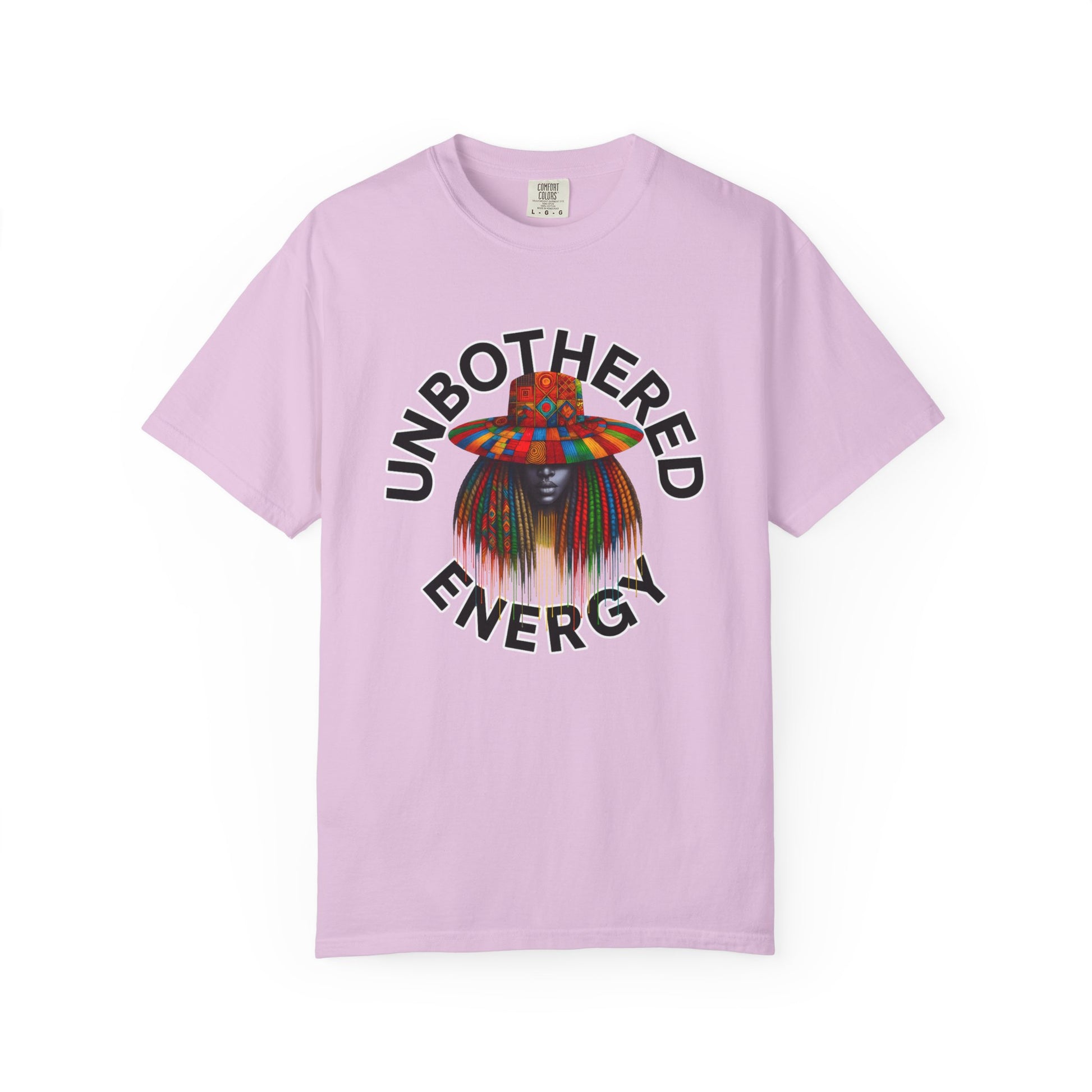 Unbothered Energy T-Shirt — Self Expression Graphic Tee, Brand63