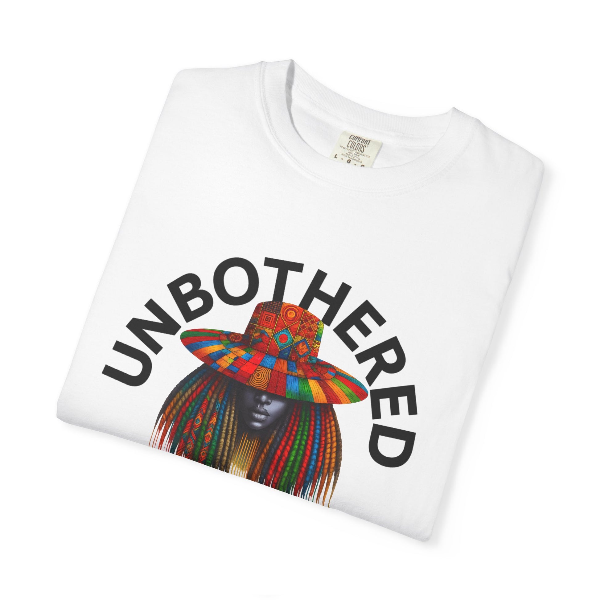 Unbothered Energy T-Shirt — Self Expression Graphic Tee, Brand63