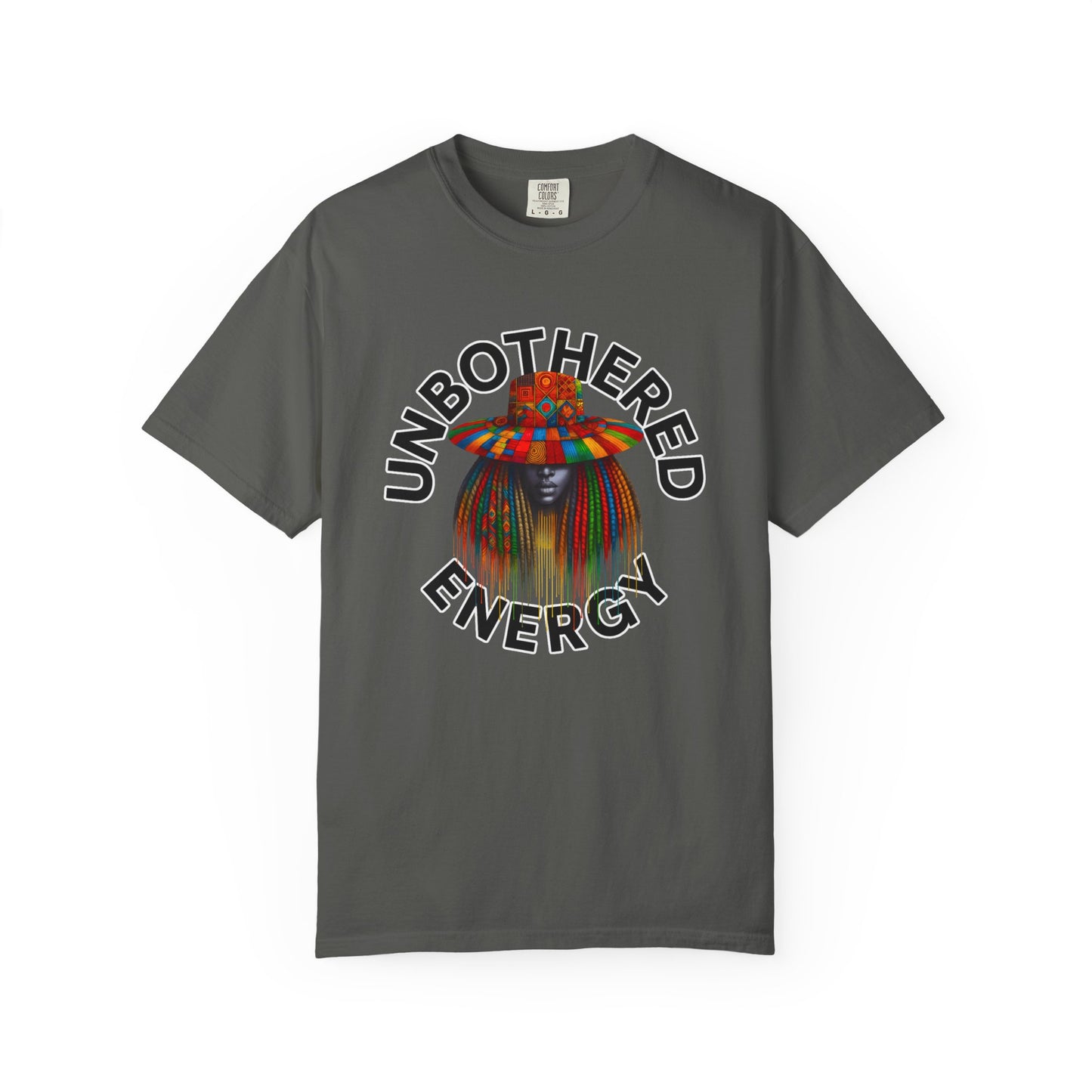 Unbothered Energy T-Shirt — Self Expression Graphic Tee, Brand63