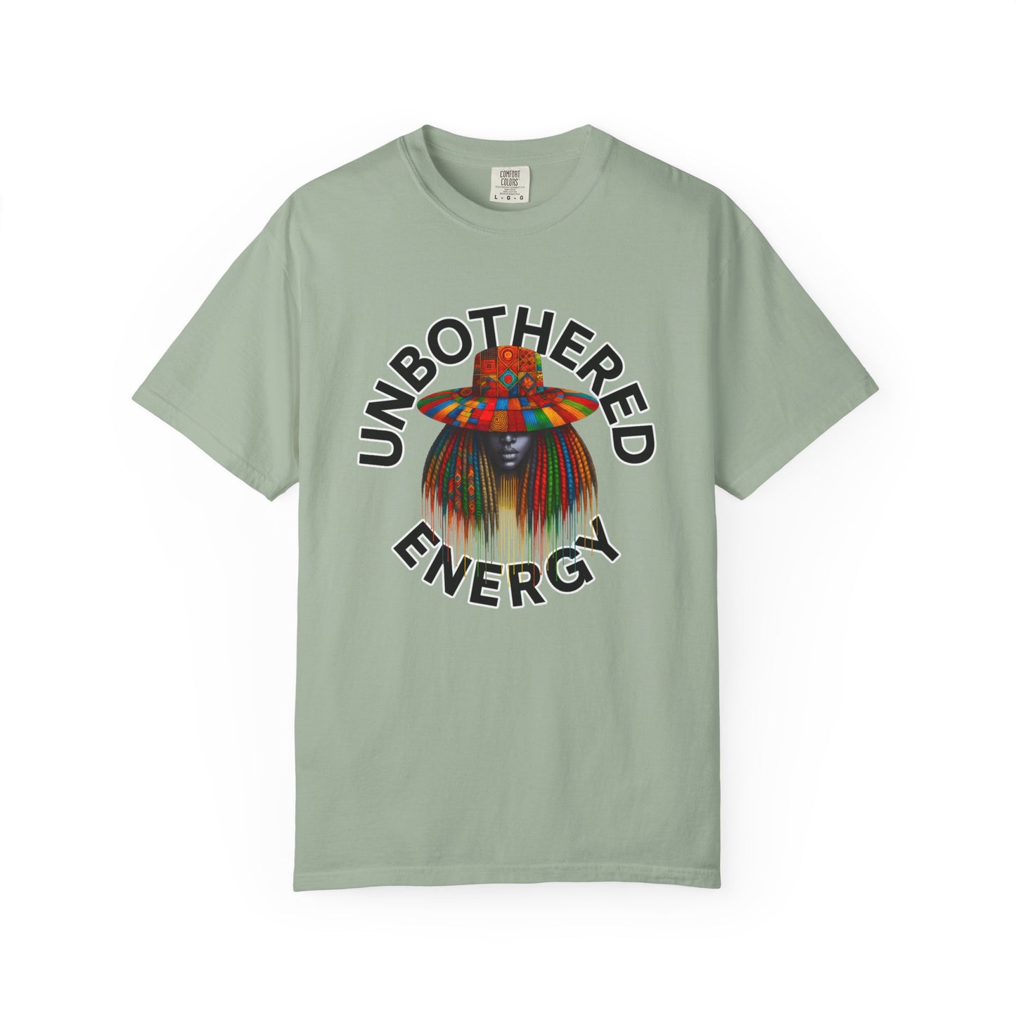 Unbothered Energy T-Shirt — Self Expression Graphic Tee, Brand63