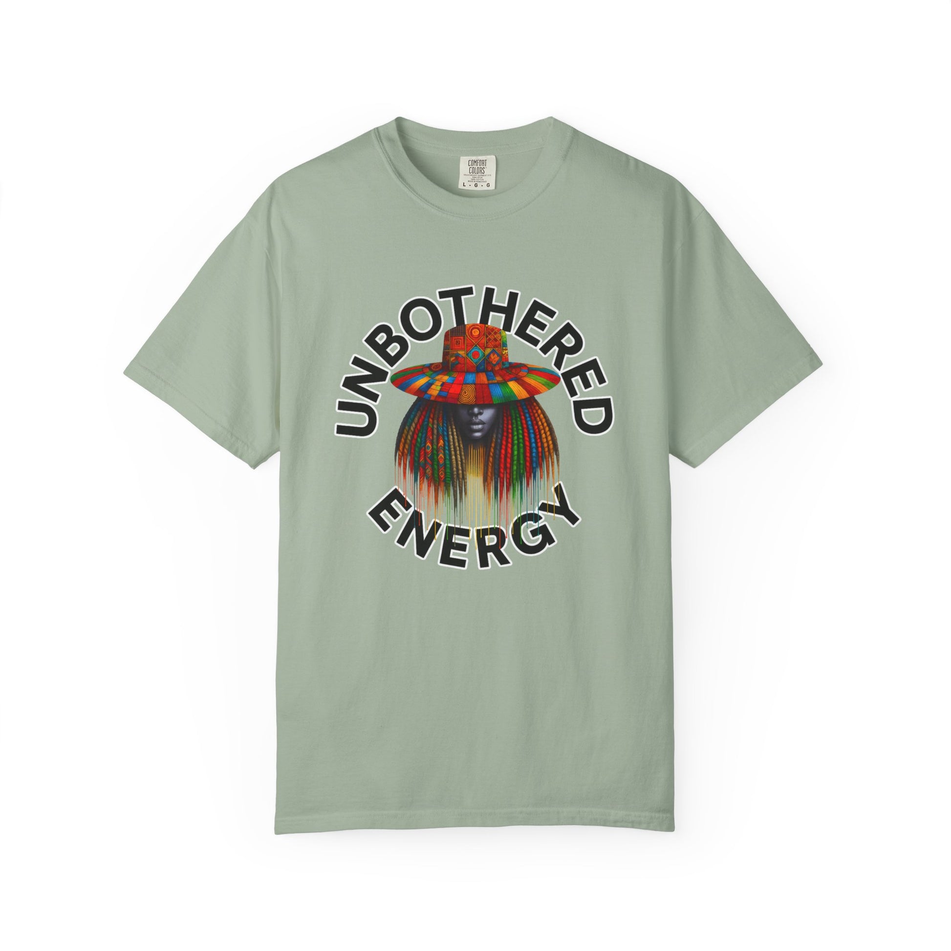 Unbothered Energy T-Shirt — Self Expression Graphic Tee, Brand63
