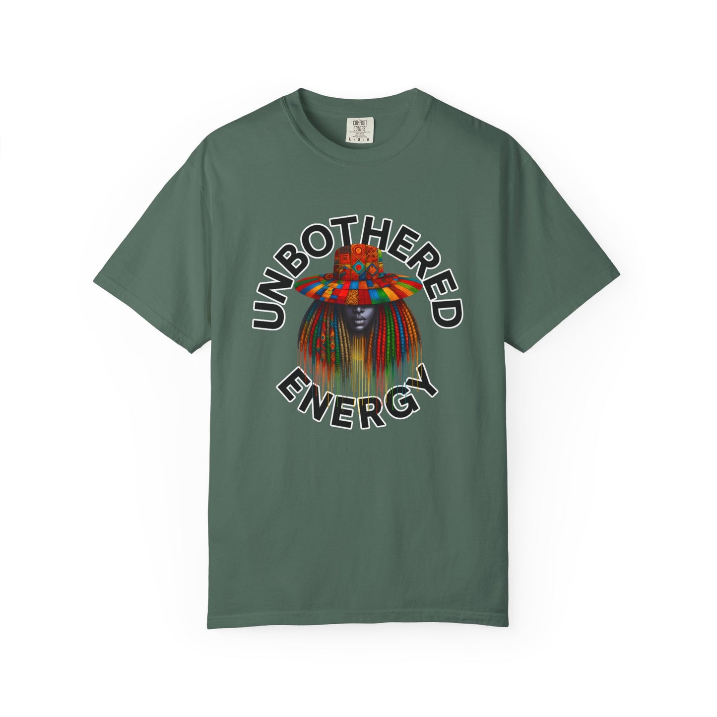 Unbothered Energy T-Shirt — Self Expression Graphic Tee, Brand63
