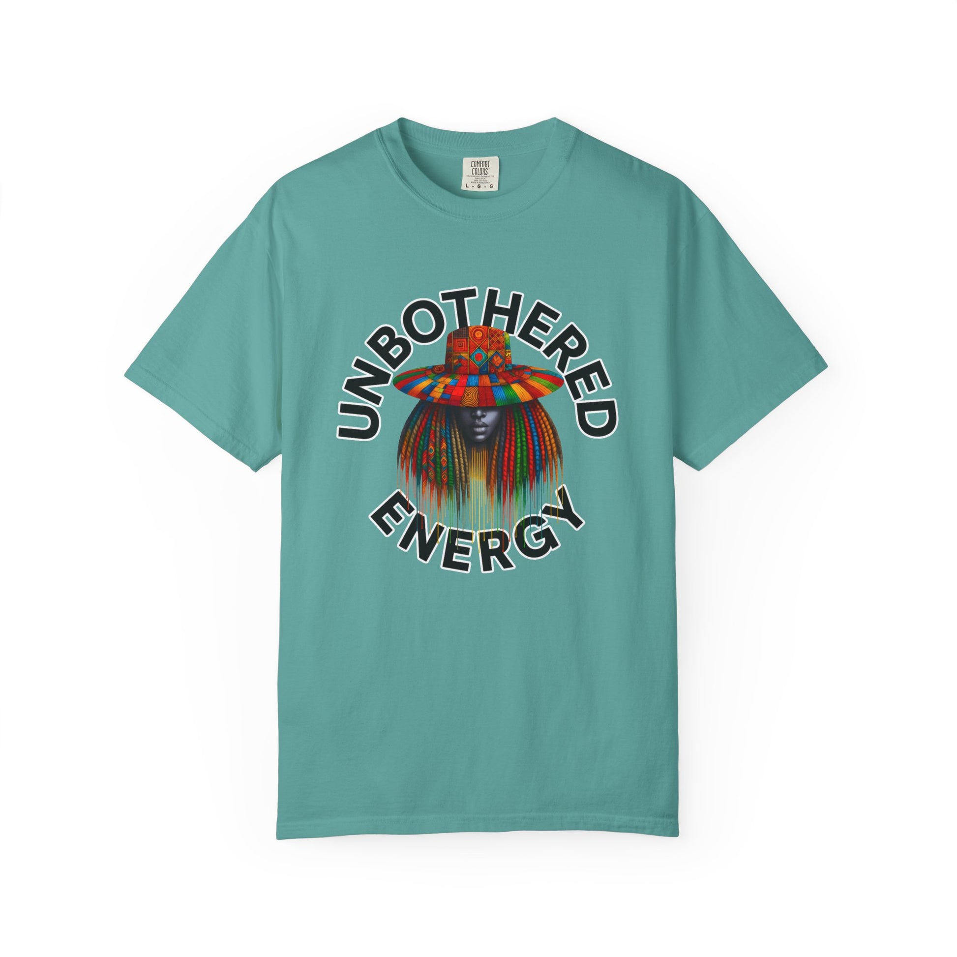 Unbothered Energy T-Shirt — Self Expression Graphic Tee, Brand63
