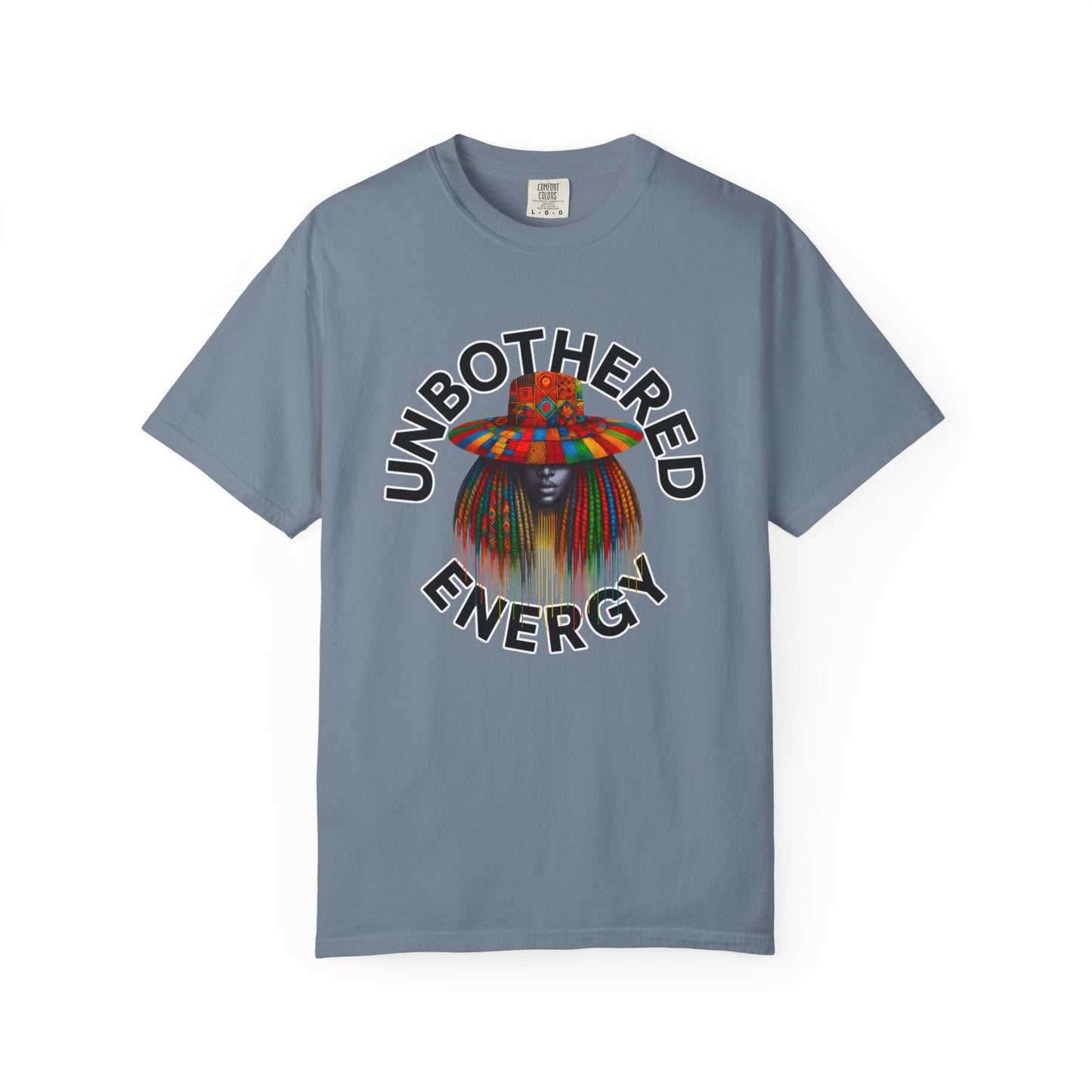 Unbothered Energy T-Shirt — Self Expression Graphic Tee, Brand63