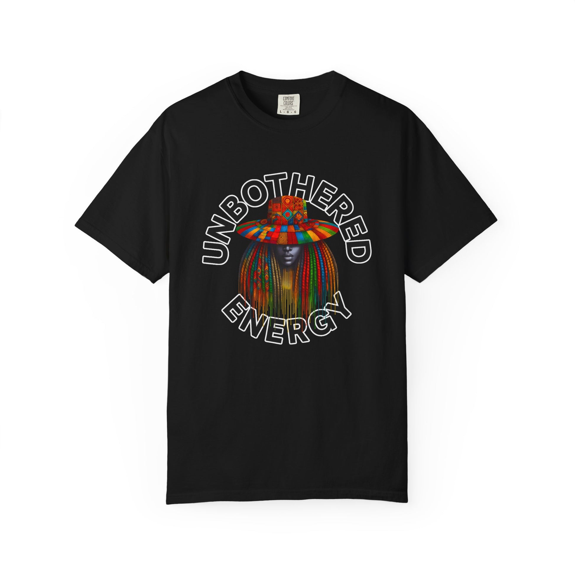 Unbothered Energy T-Shirt — Self Expression Graphic Tee, Brand63
