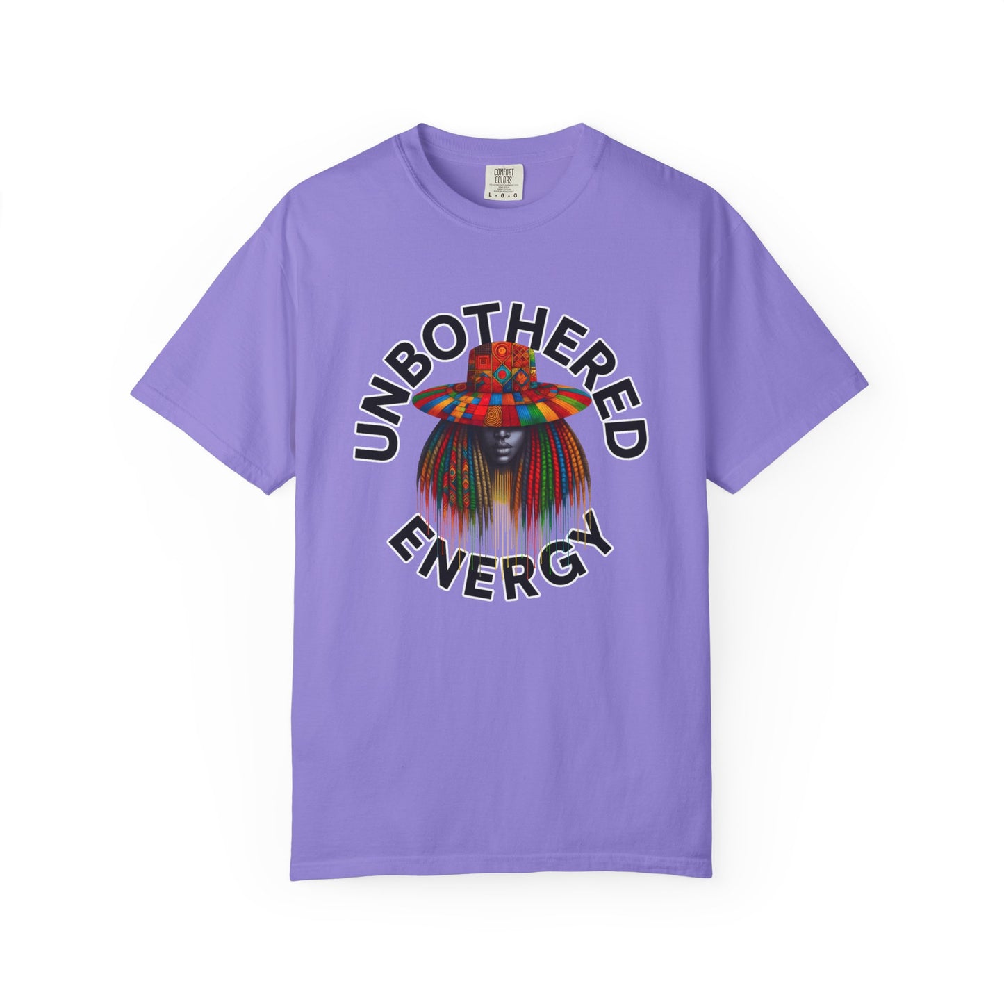 Unbothered Energy T-Shirt — Self Expression Graphic Tee, Brand63